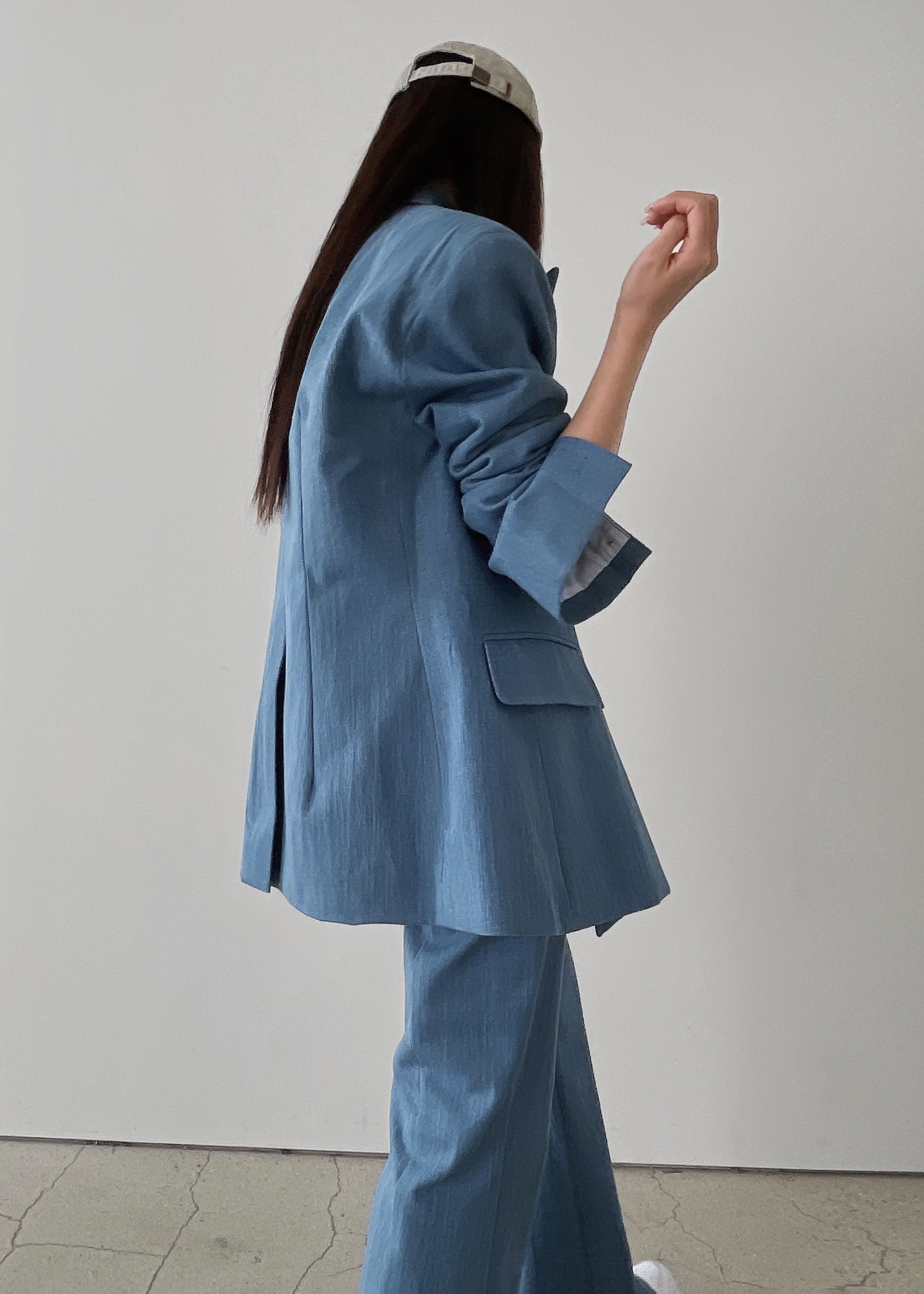Jan Denim Blazer - Blue - 10