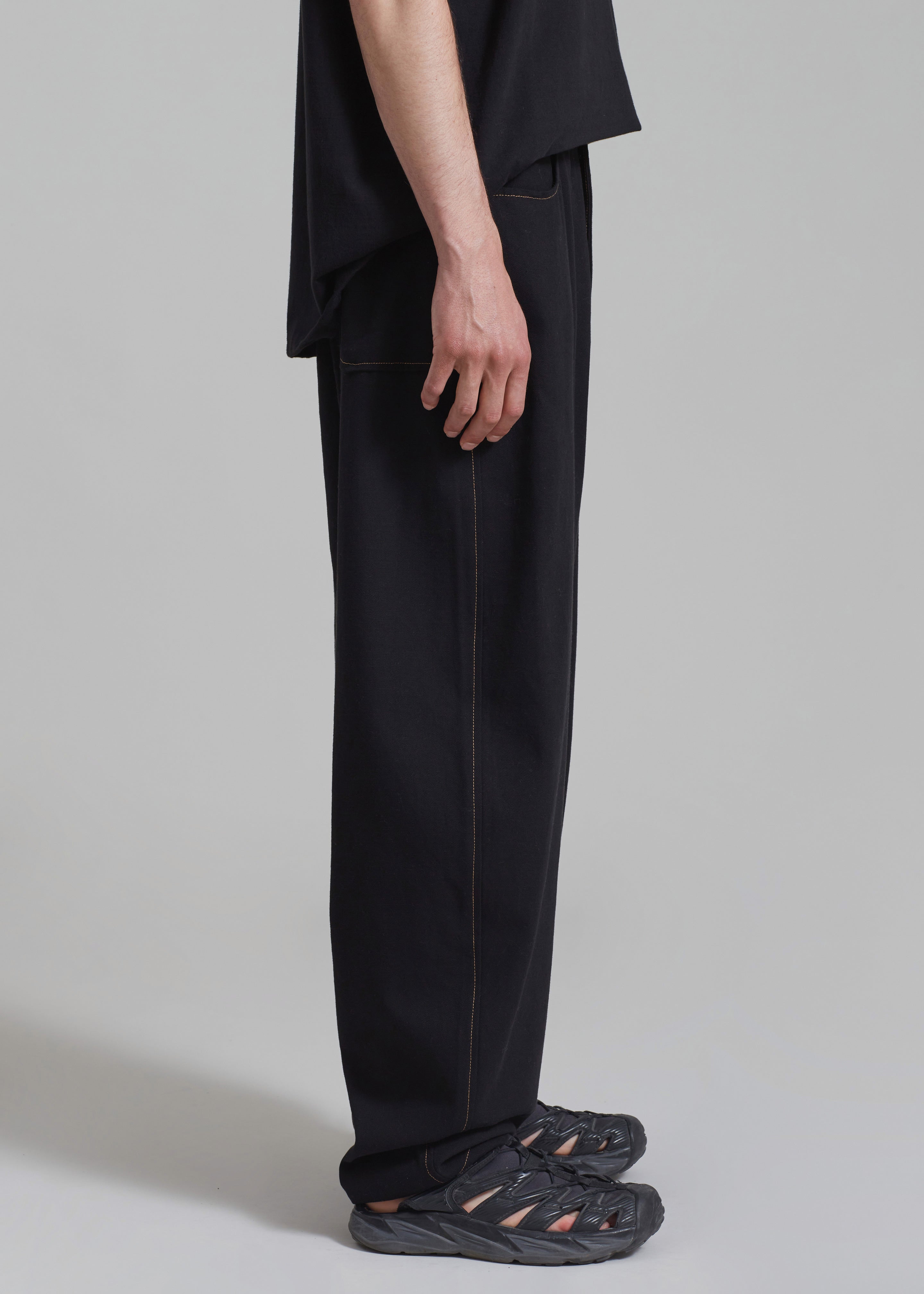 Joshua Baggy Pants - Black - 6