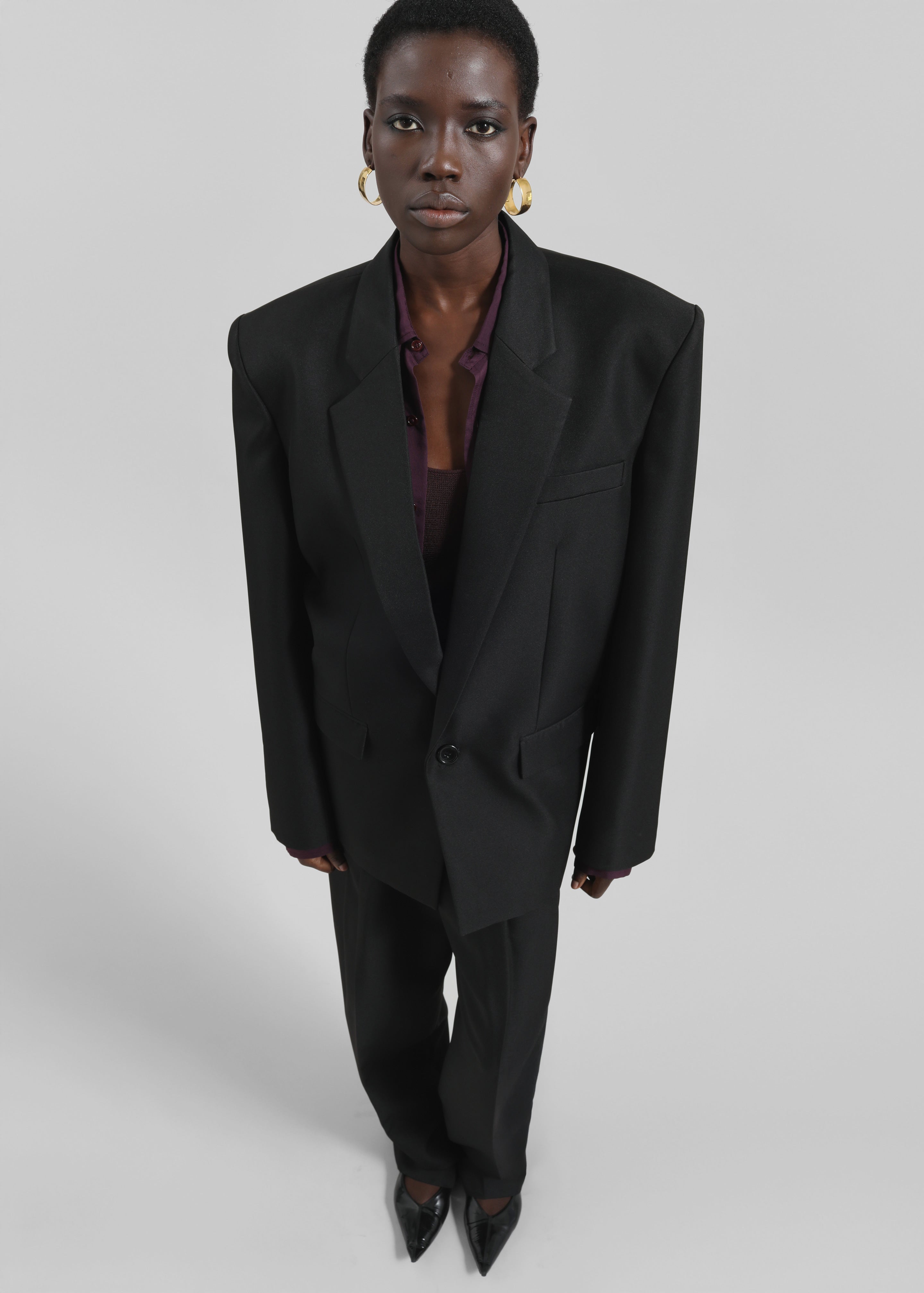 Jun Blazer - Black - 3