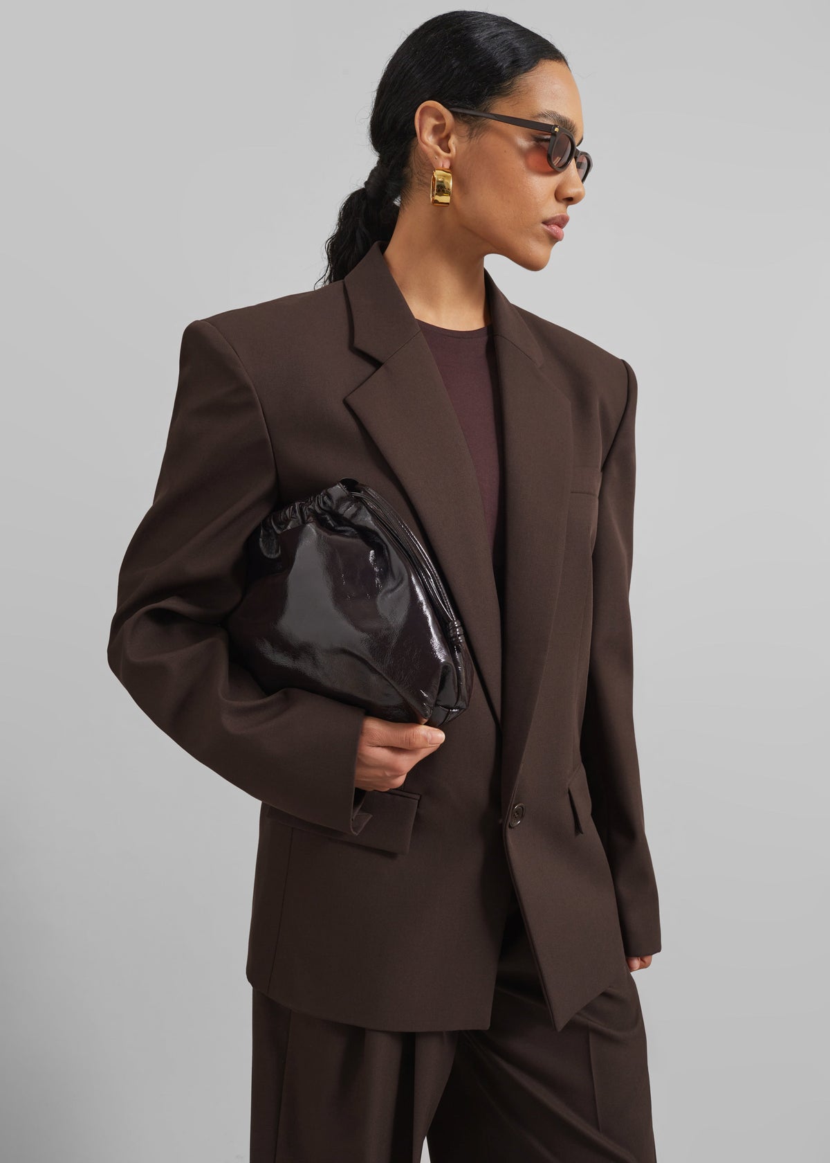 Jun Blazer - Brown - 4