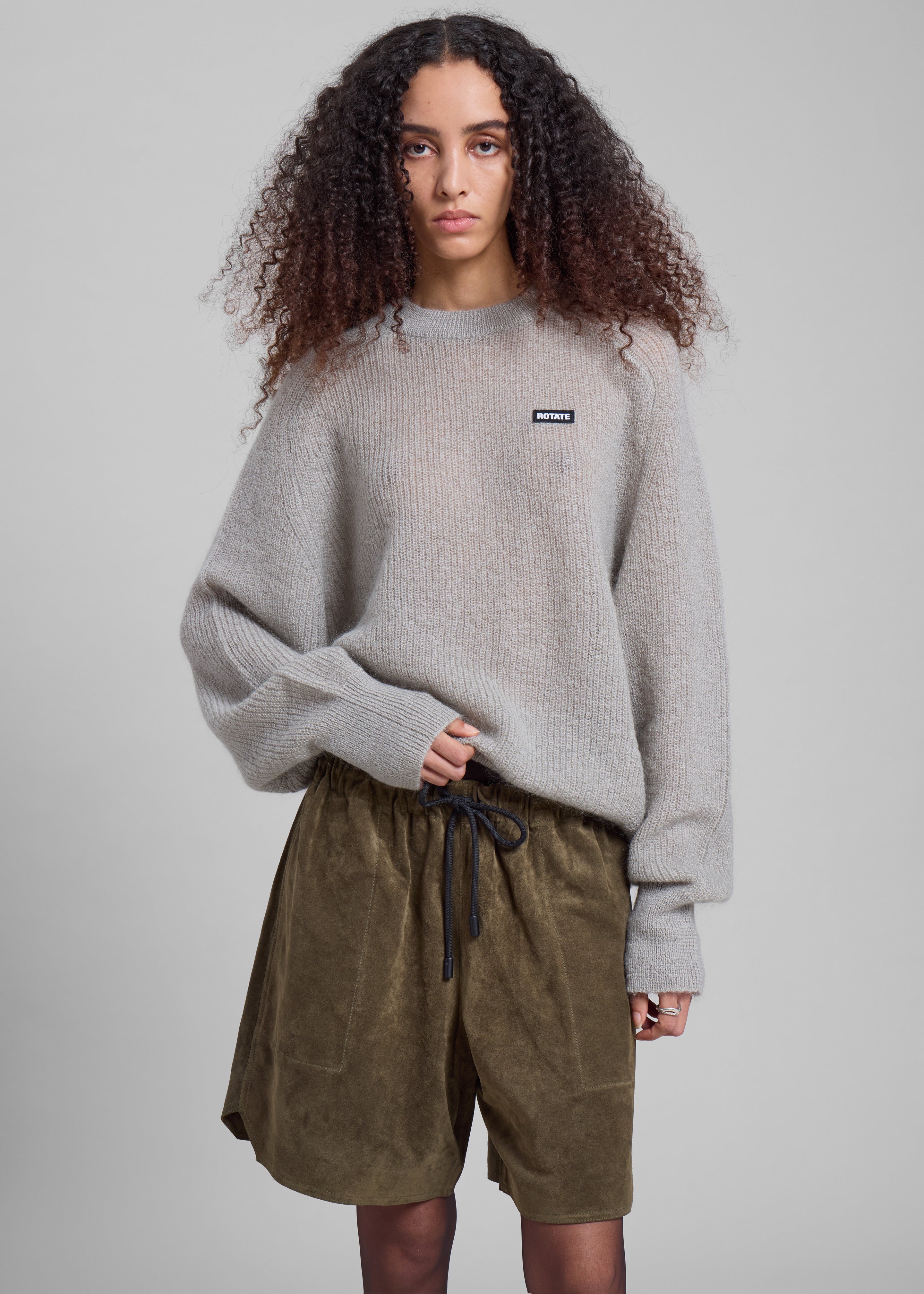 JW Anderson Drawstring Shorts - Khaki - 7