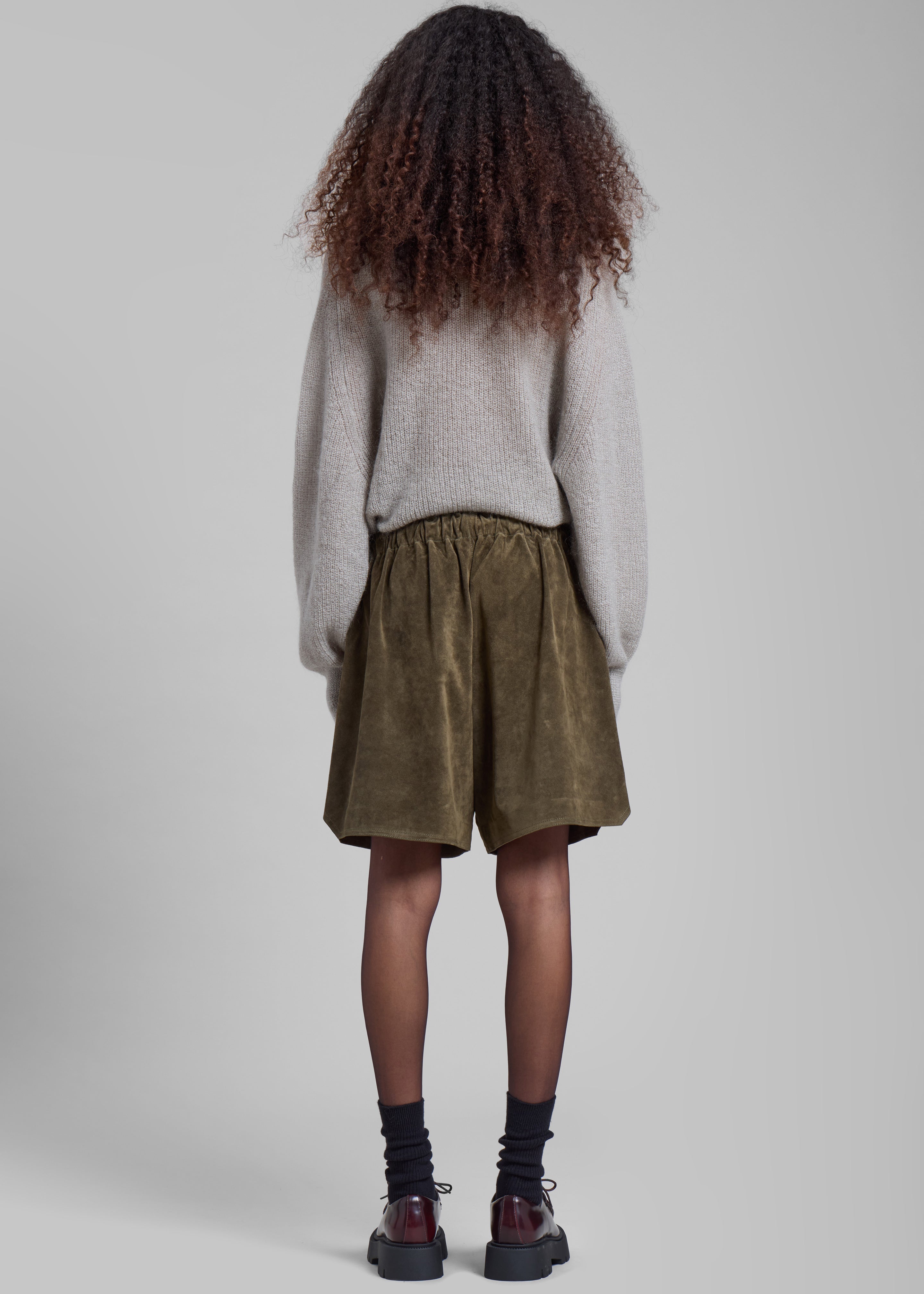 JW Anderson Drawstring Shorts - Khaki - 8