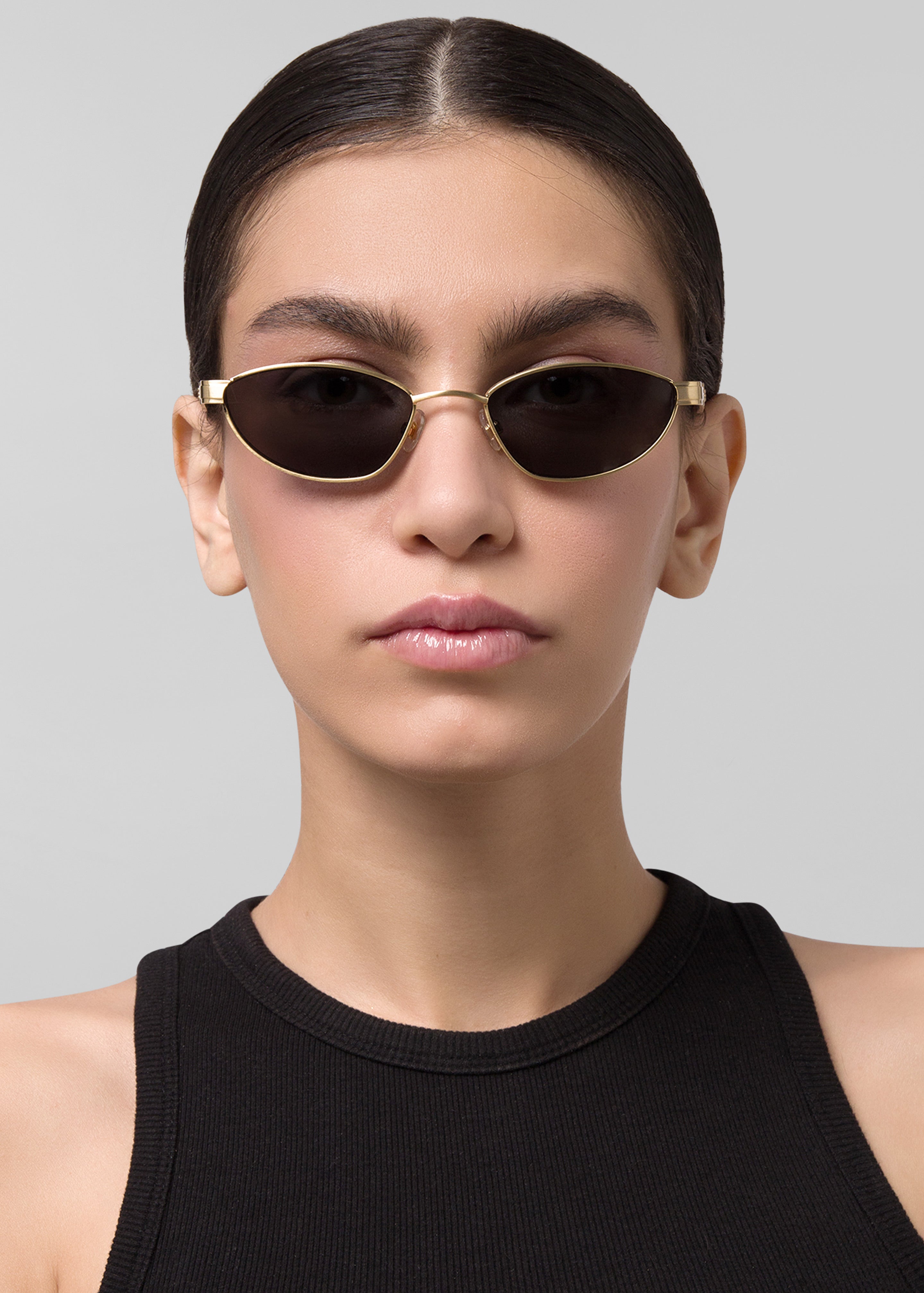 Karen Wazen Bella Sunglasses - Gold - 4