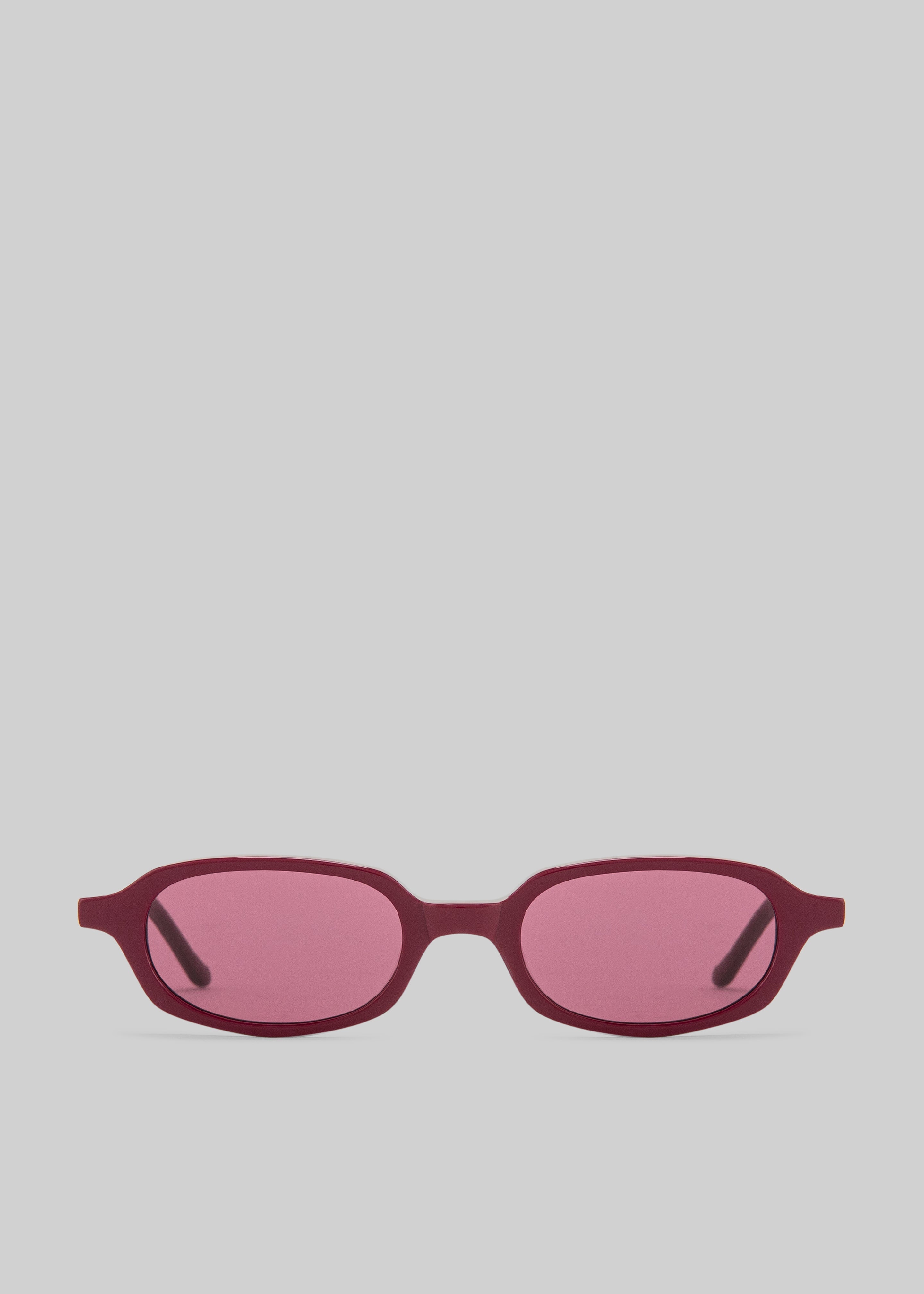 Karen Wazen Carolyn Sunglasses - Burgundy - 1