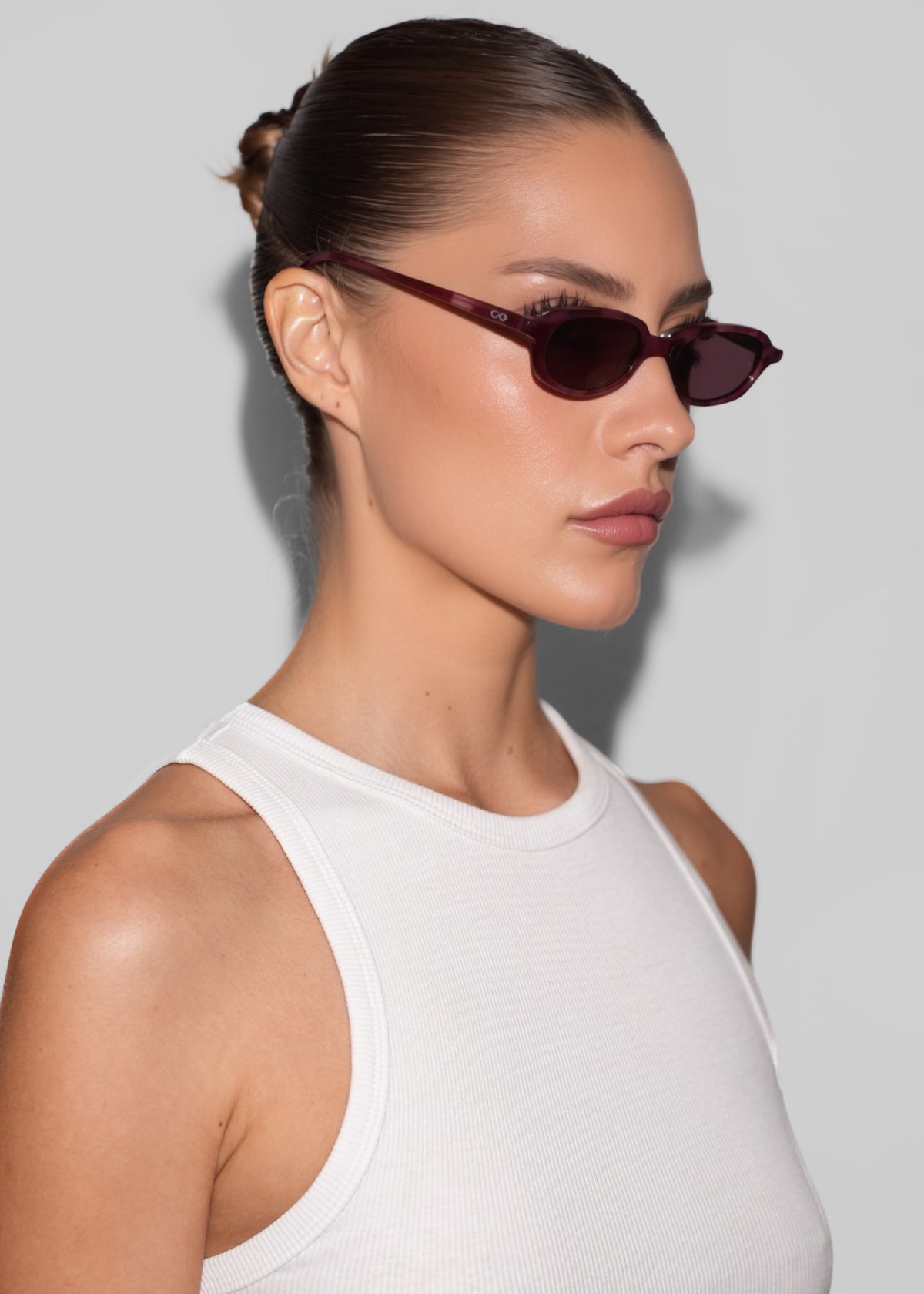 Karen Wazen Carolyn Sunglasses - Cherry Tortoise - 5