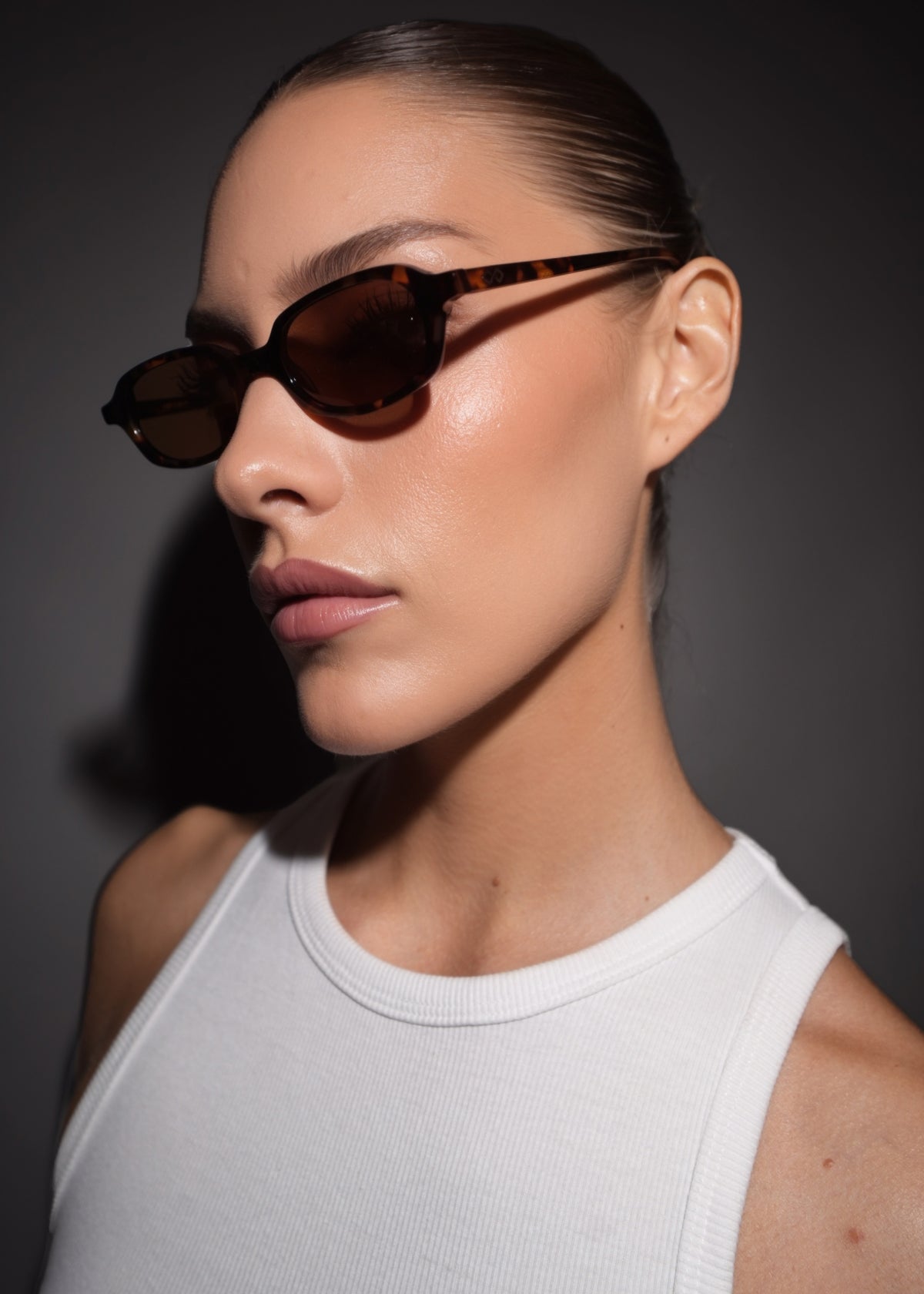 Karen Wazen Carolyn Sunglasses - Tortoise - 2