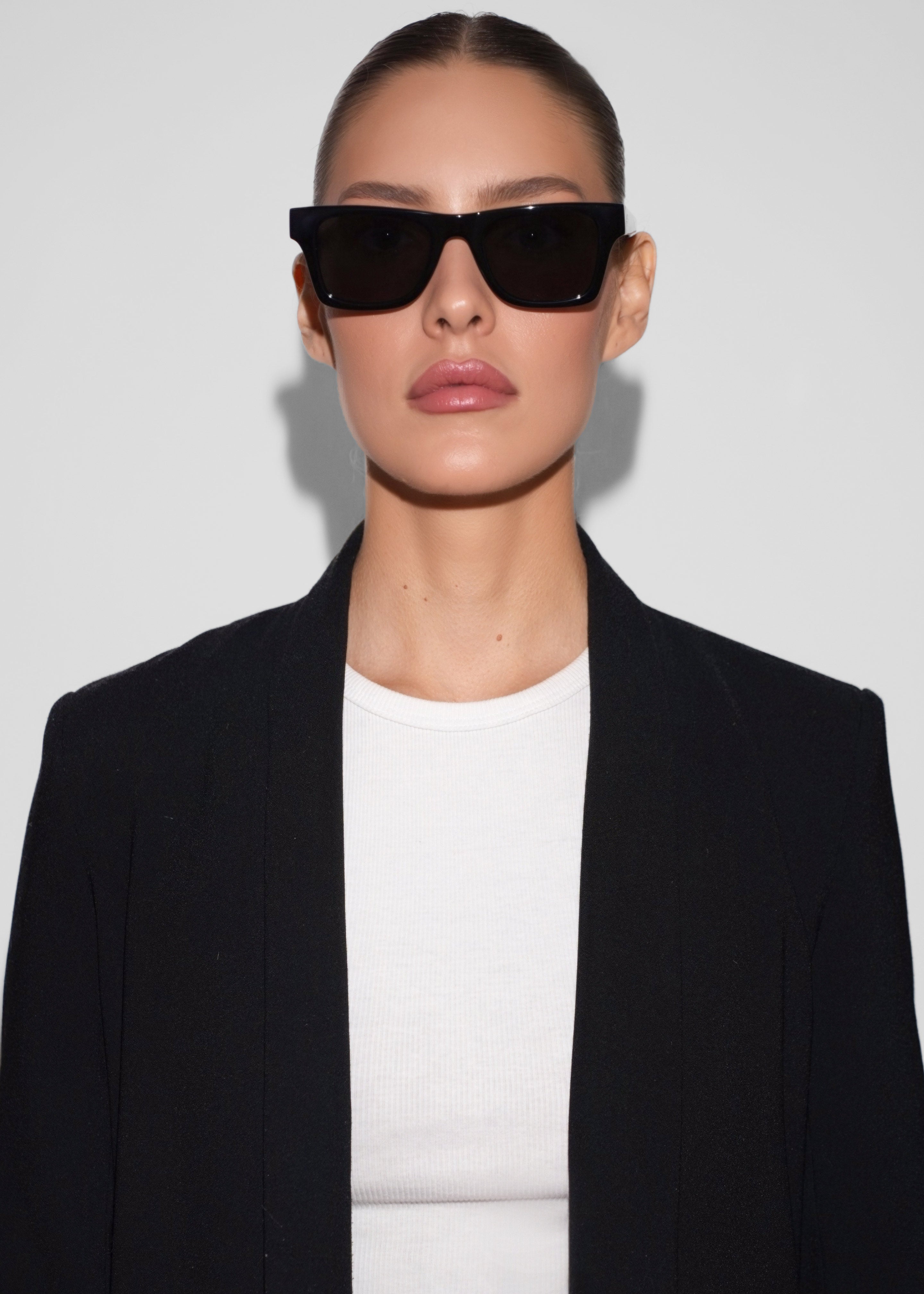Karen Wazen Harper Sunglasses - Black - 3
