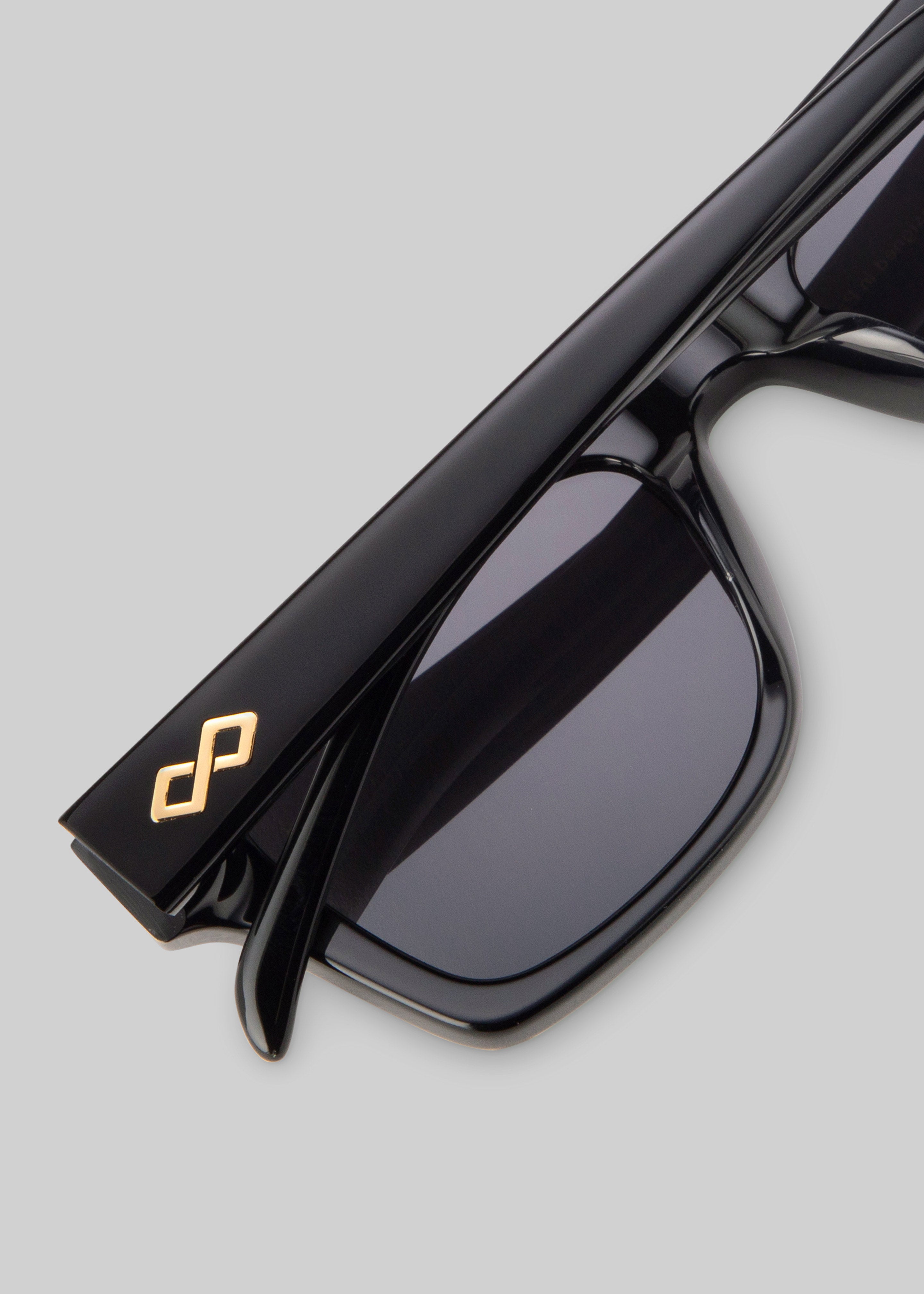 Karen Wazen Harper Sunglasses - Black - 4
