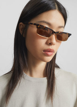 Karen Wazen Iris Sunglasses - Tortoise