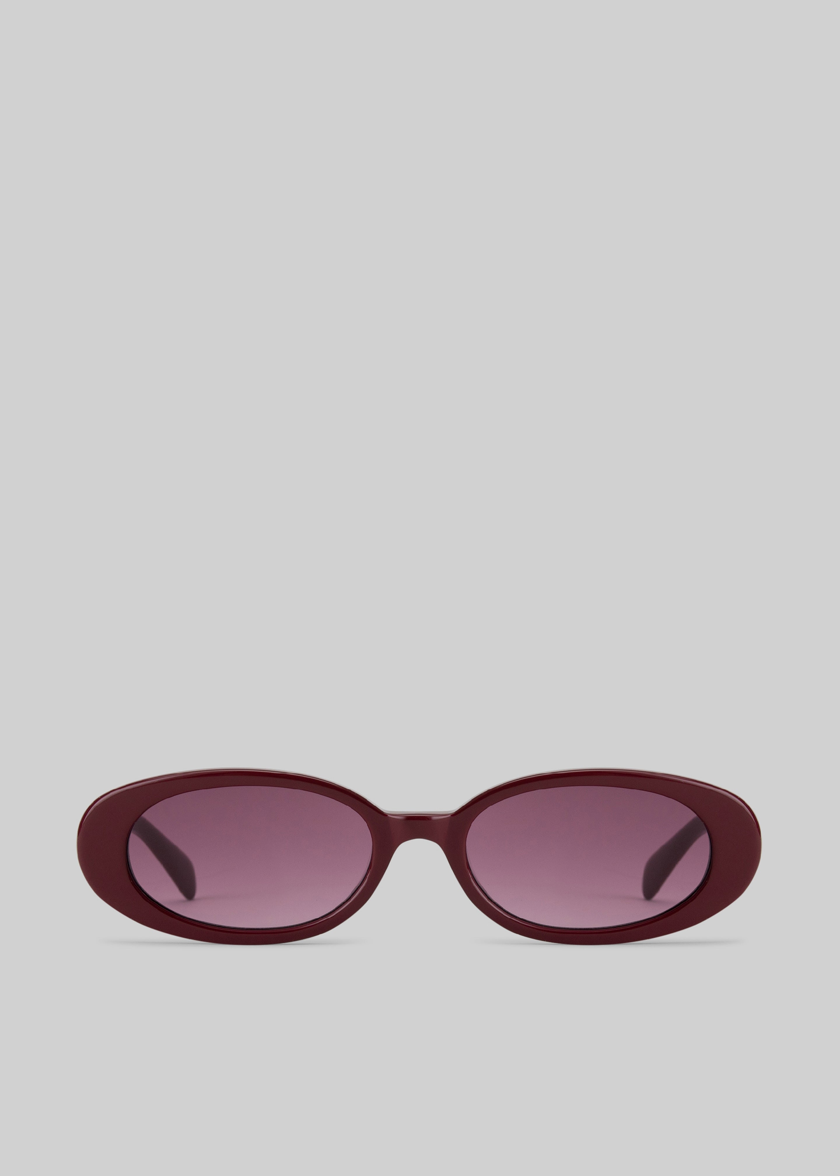 Karen Wazen Olivia Sunglasses - Burgundy - 1