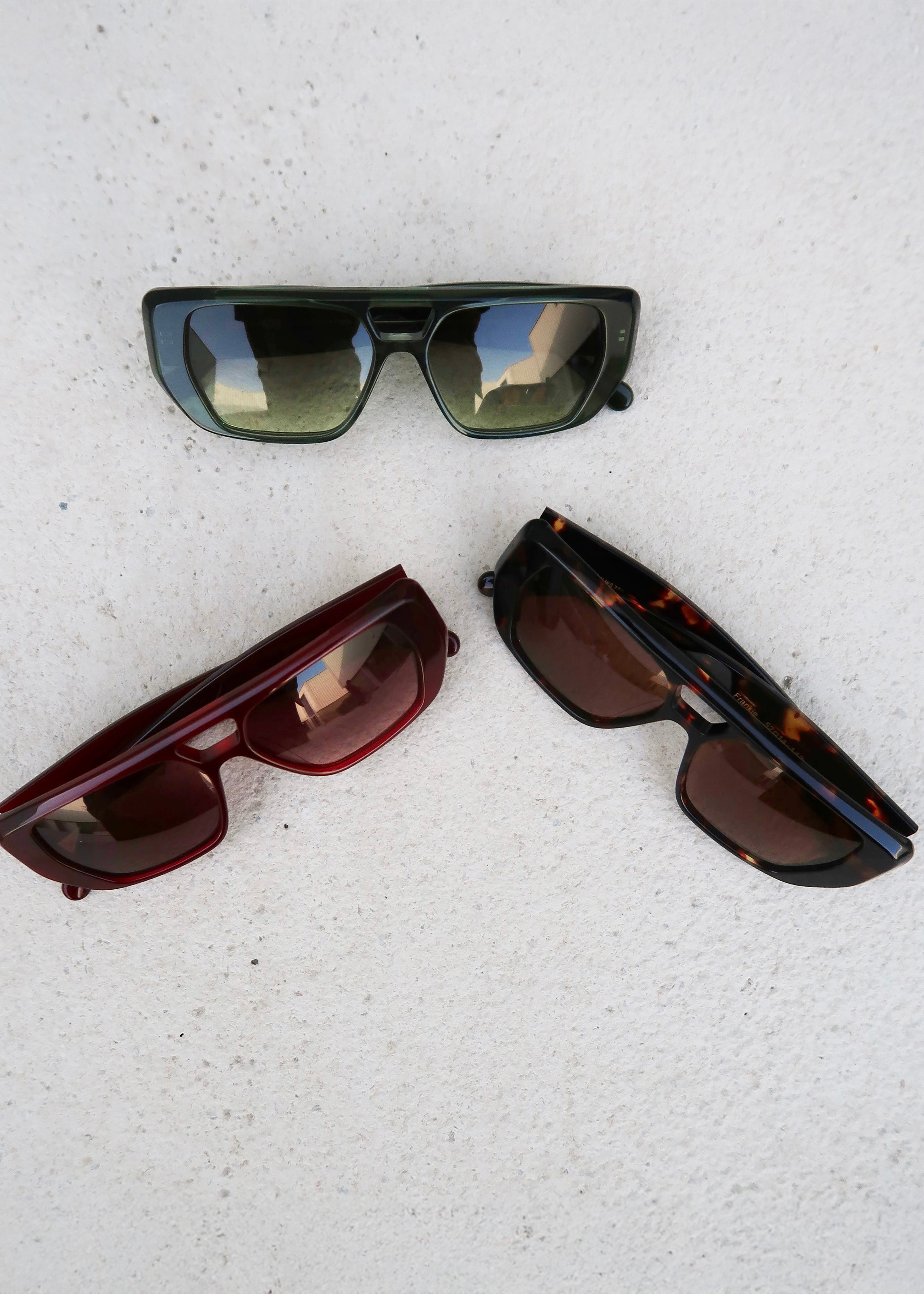 Karen Wazen x TFS Frankie Sunglasses - Khaki - 2