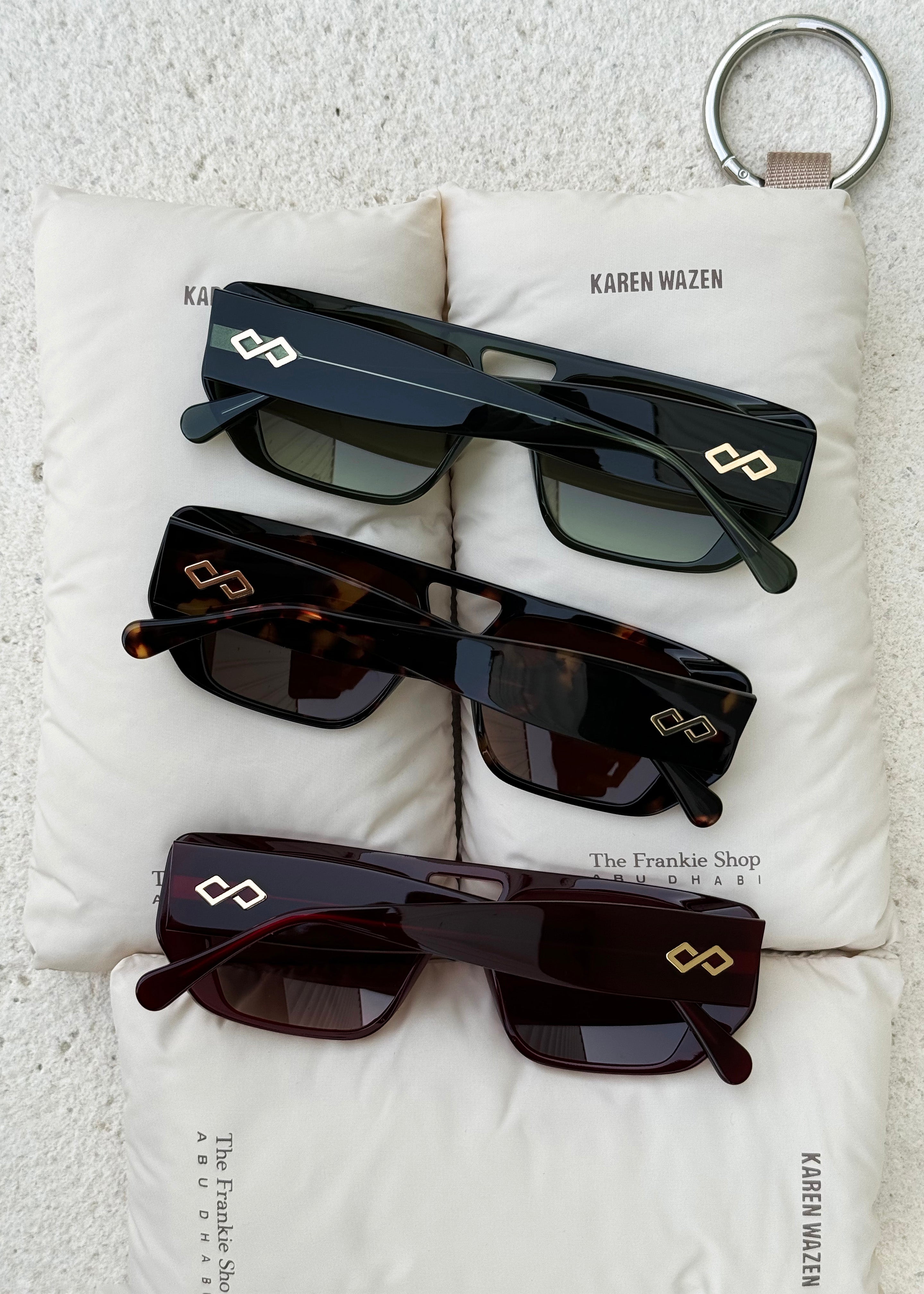 Karen Wazen x TFS Frankie Sunglasses - Khaki - 9