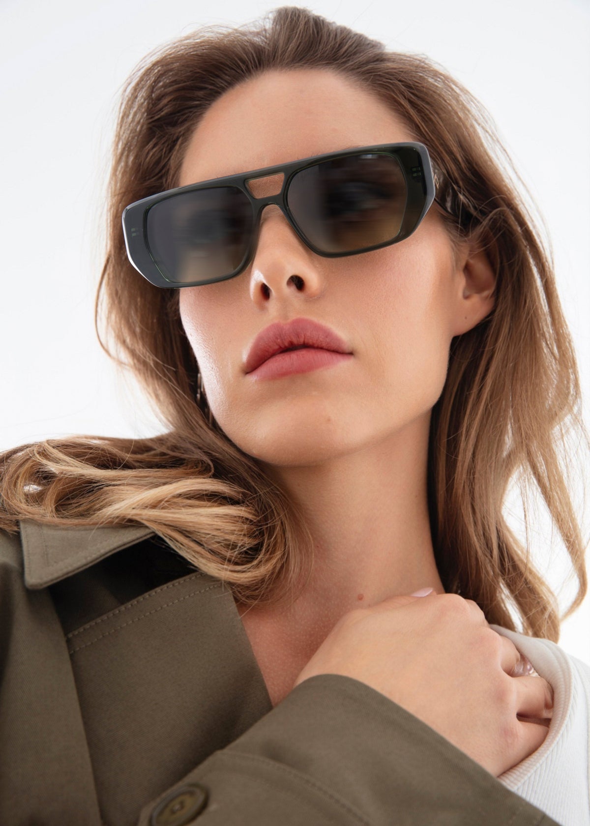 Karen Wazen x TFS Frankie Sunglasses - Khaki - 5