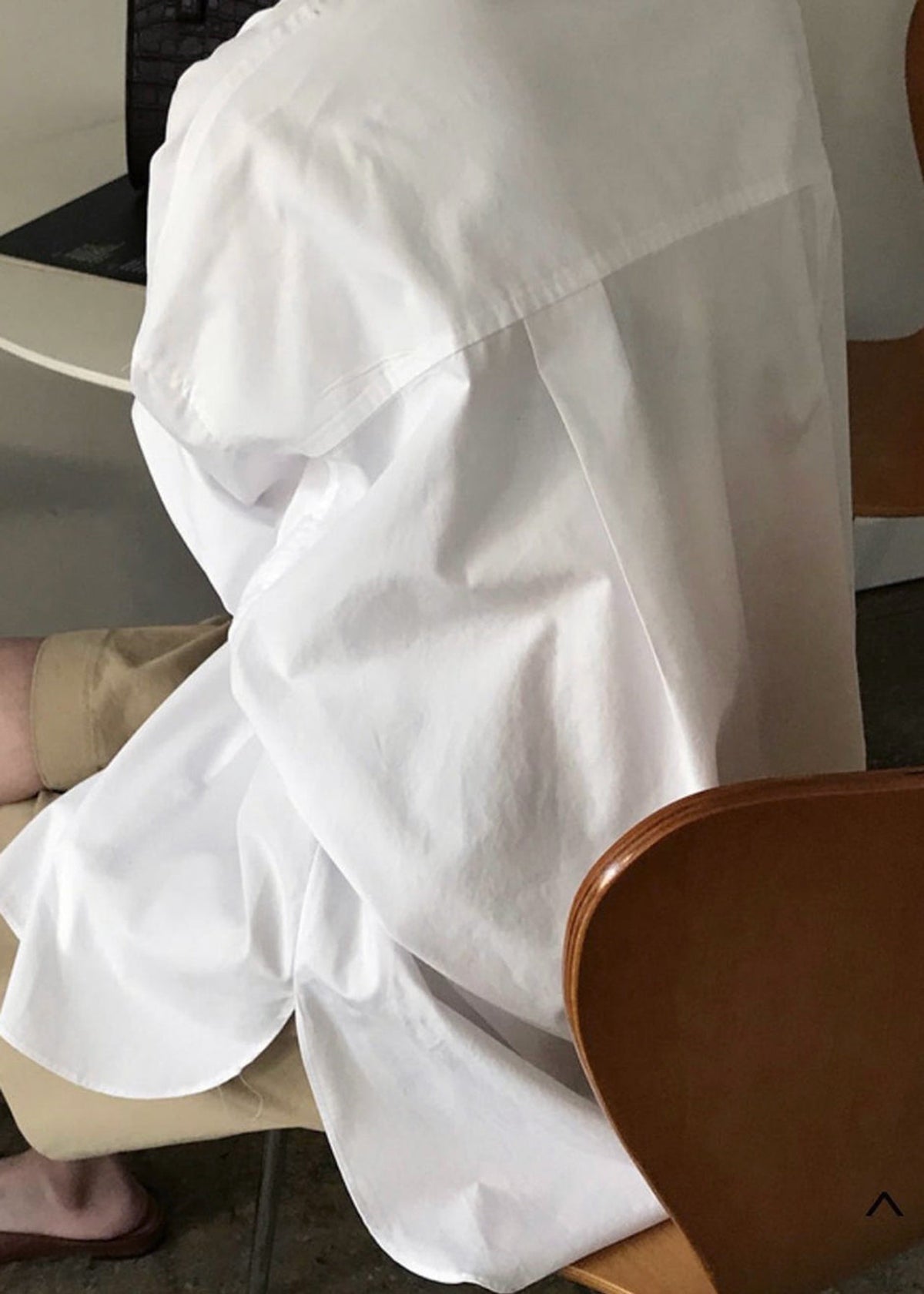 Kat Soft Oversized Shirt - White - 3