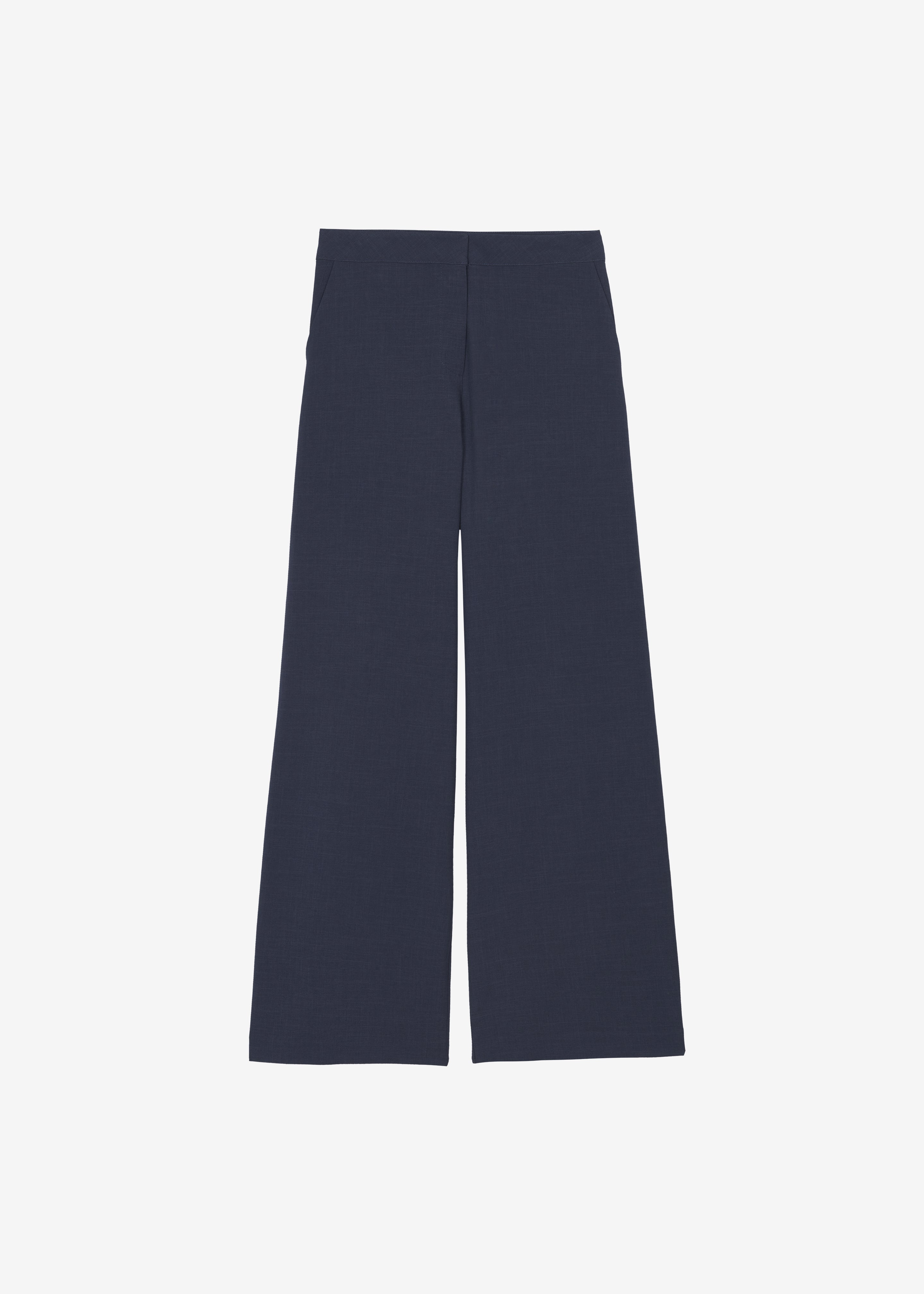 Kemi Contrast Trim Pants - Dark Blue - 8
