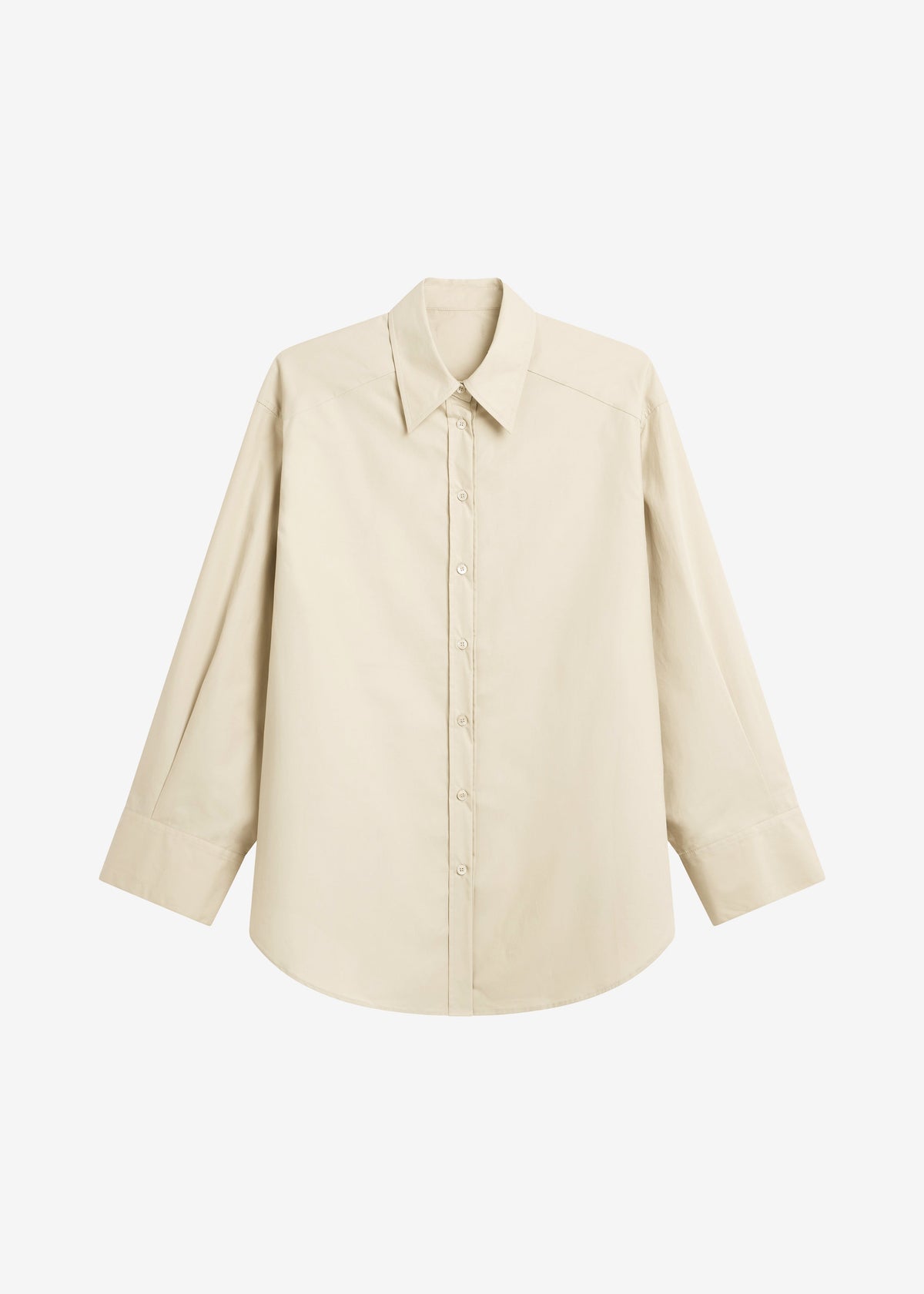 Kent Button Up Shirt - Beige - 8