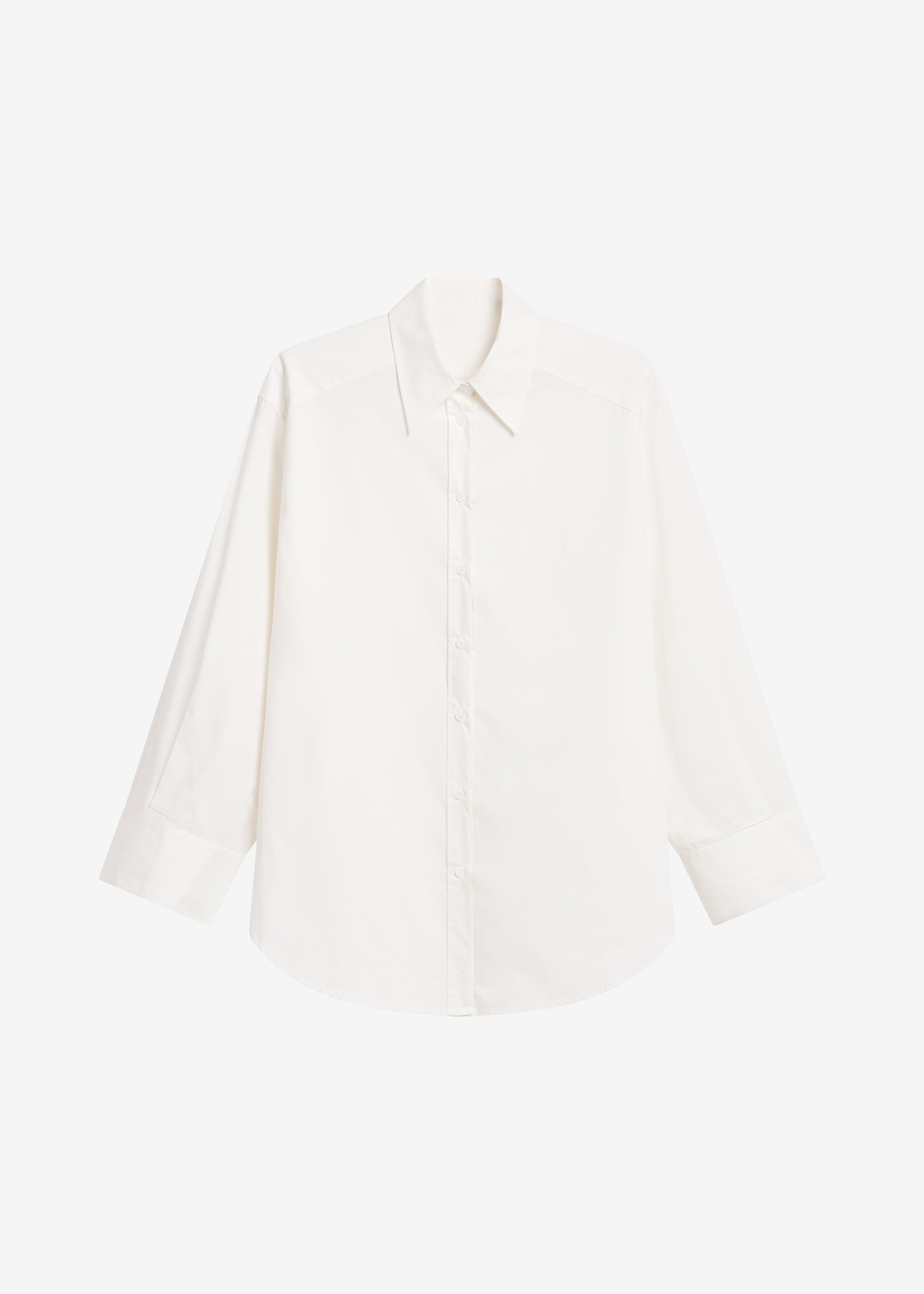 Kent Button Up Shirt - White - 8