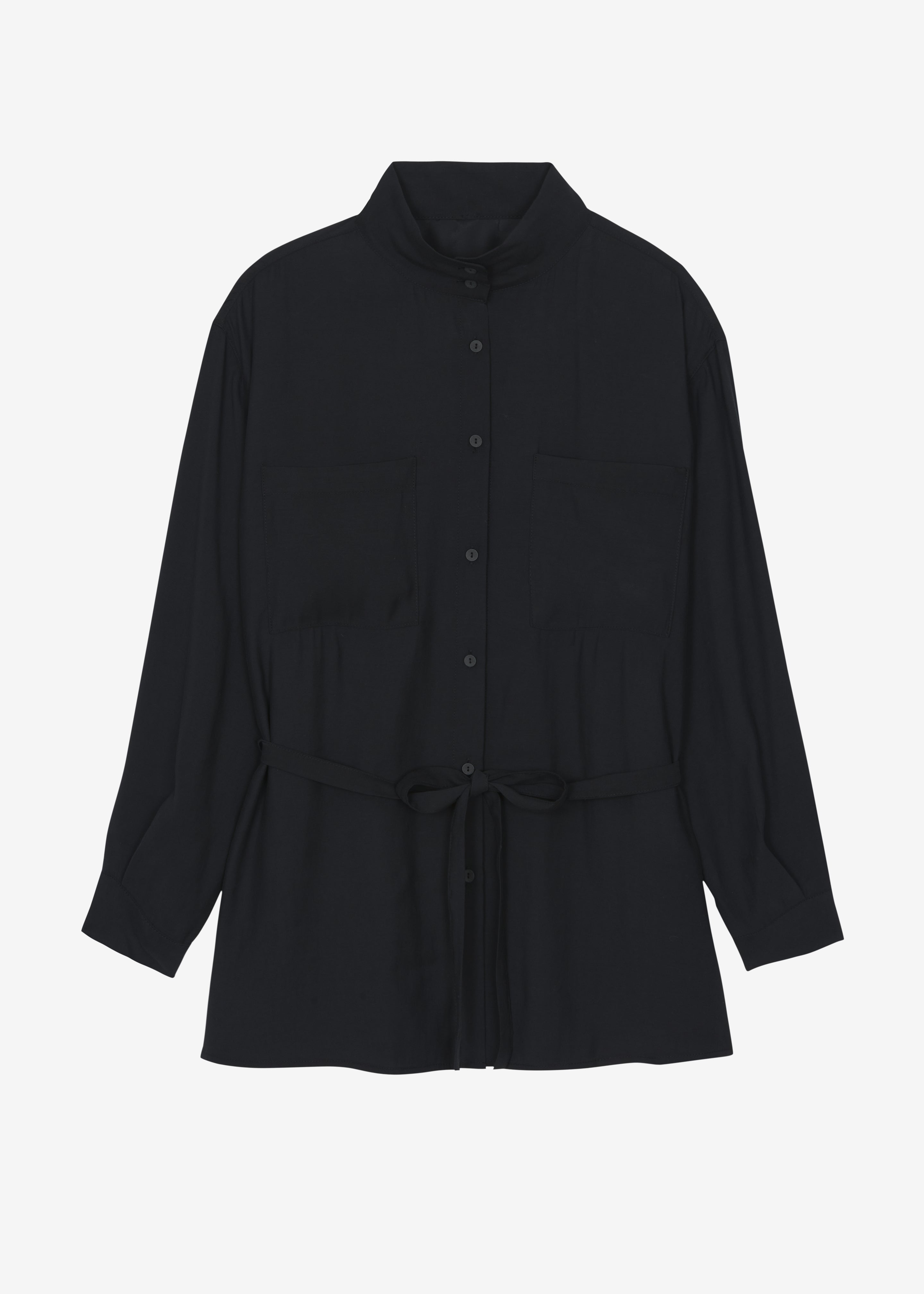 Kilure Shirt Dress - Black - 9