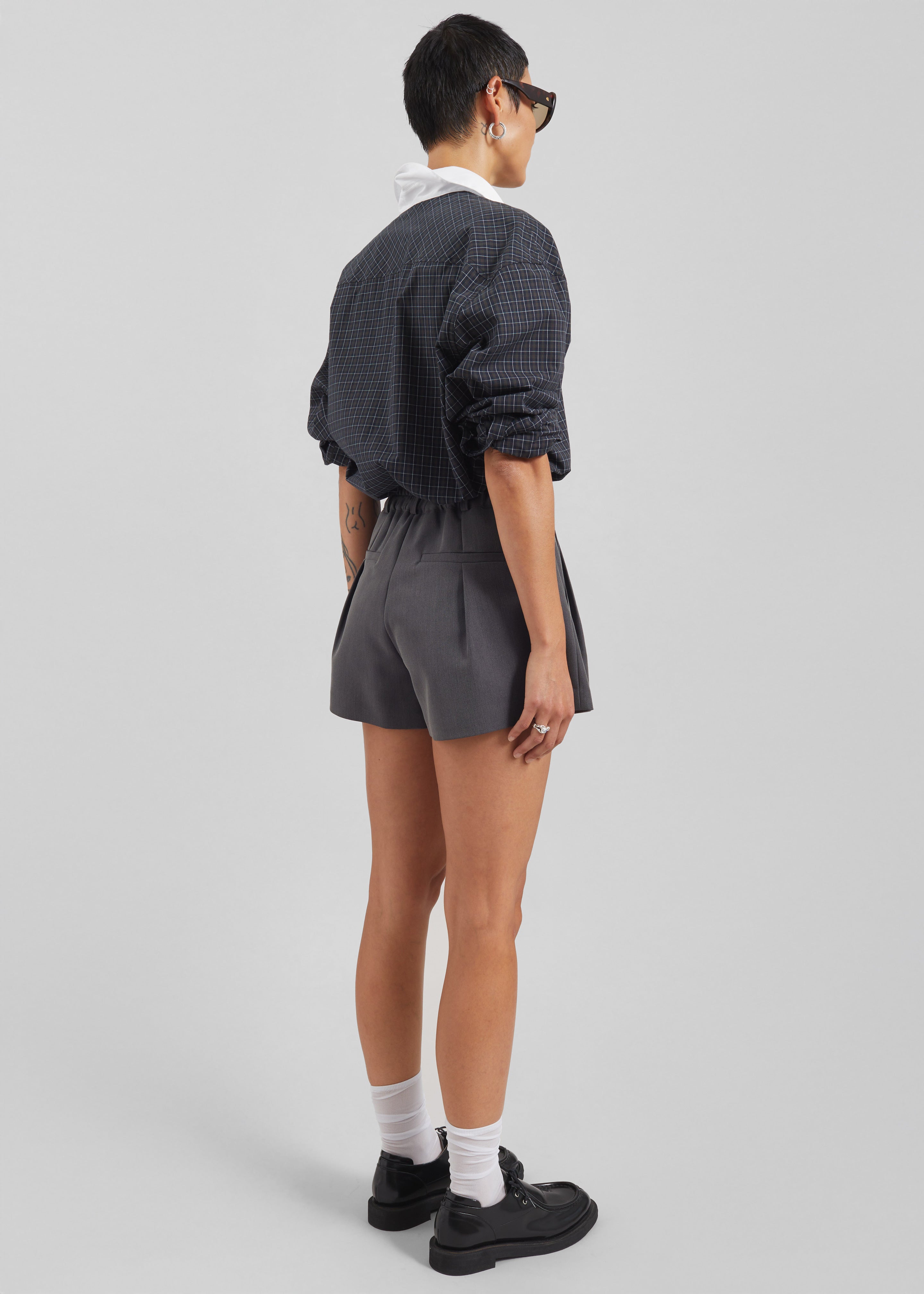 Kinsley Mini Shorts - Grey - 9