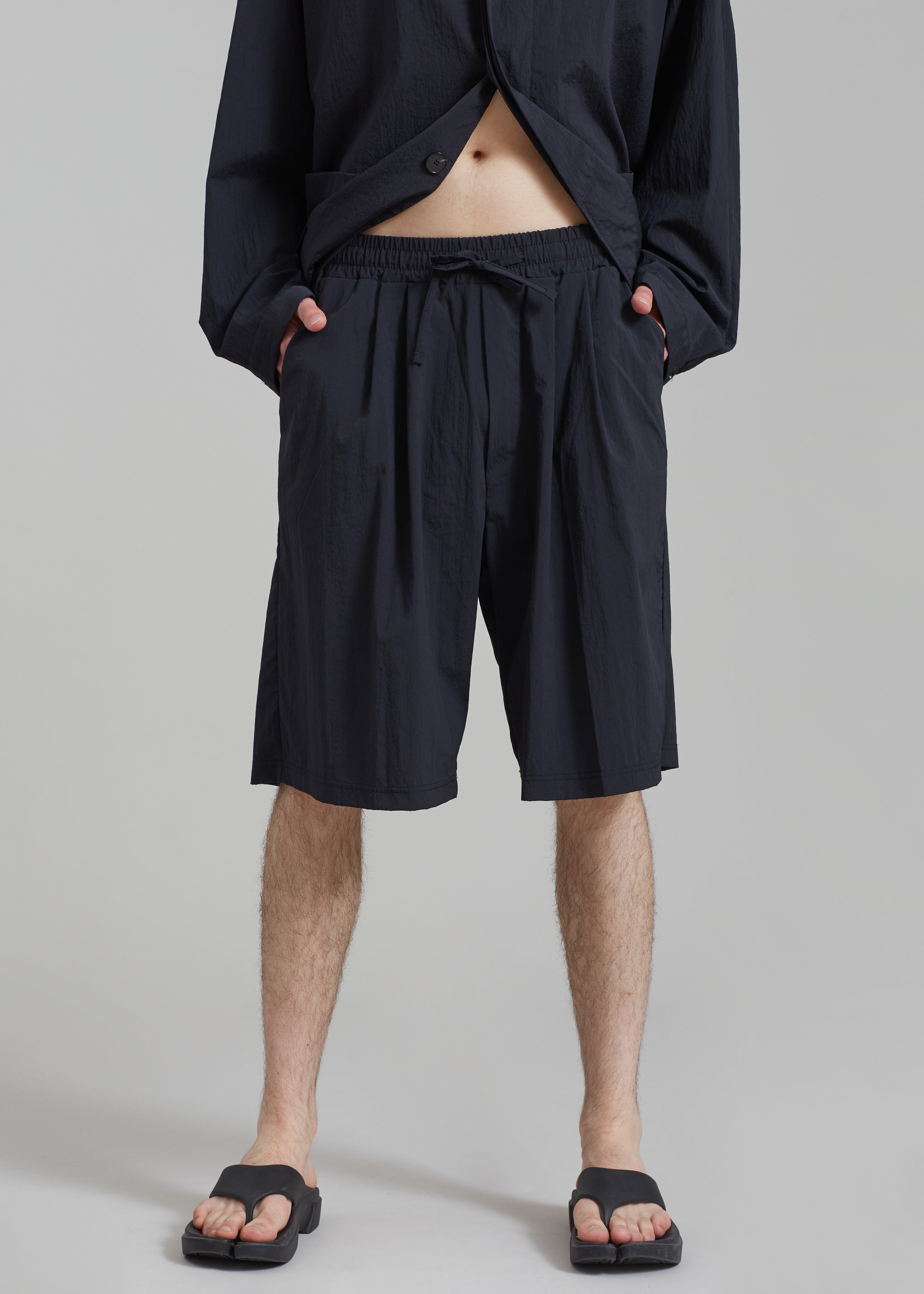 Kabo Tracksuit Shorts - Black - 5