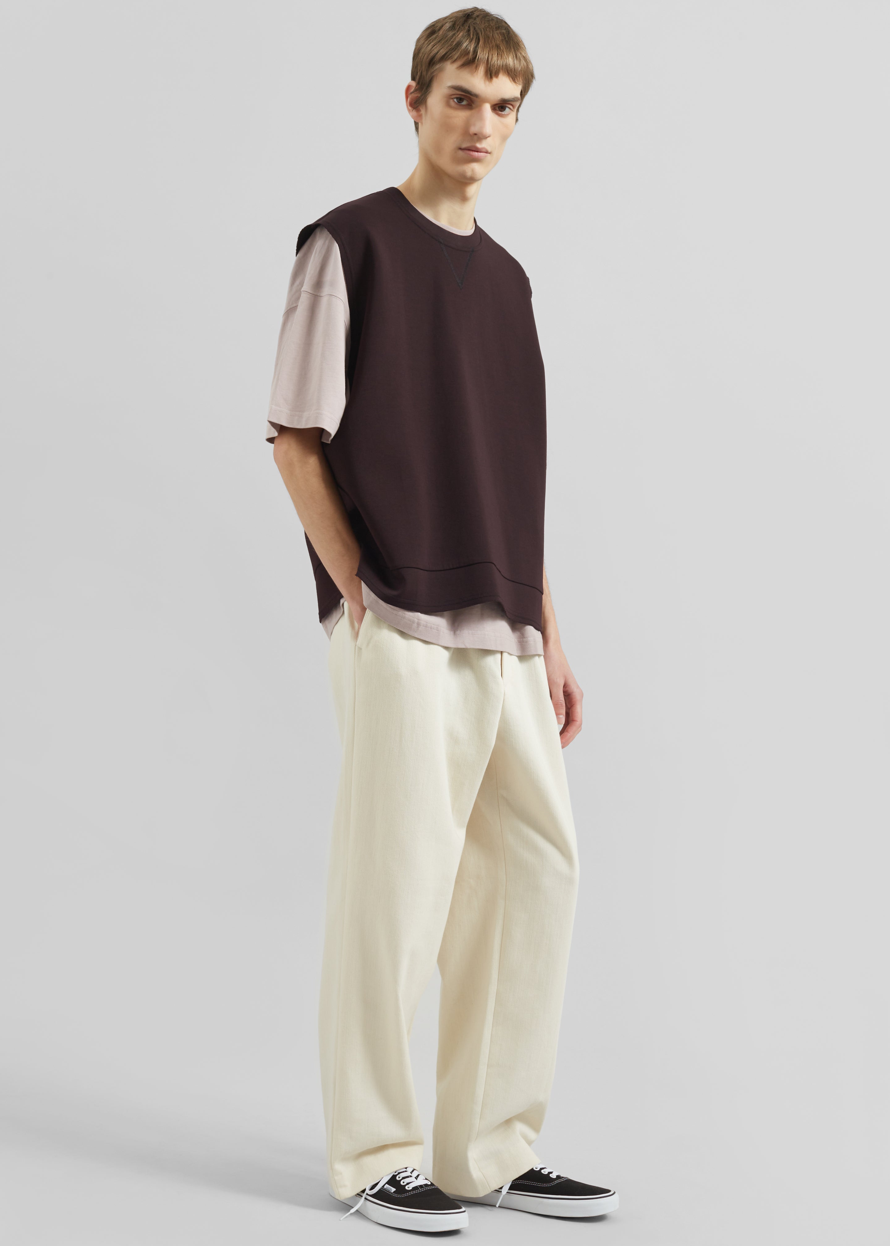 Laos Tank Top - Dark Plum - 7