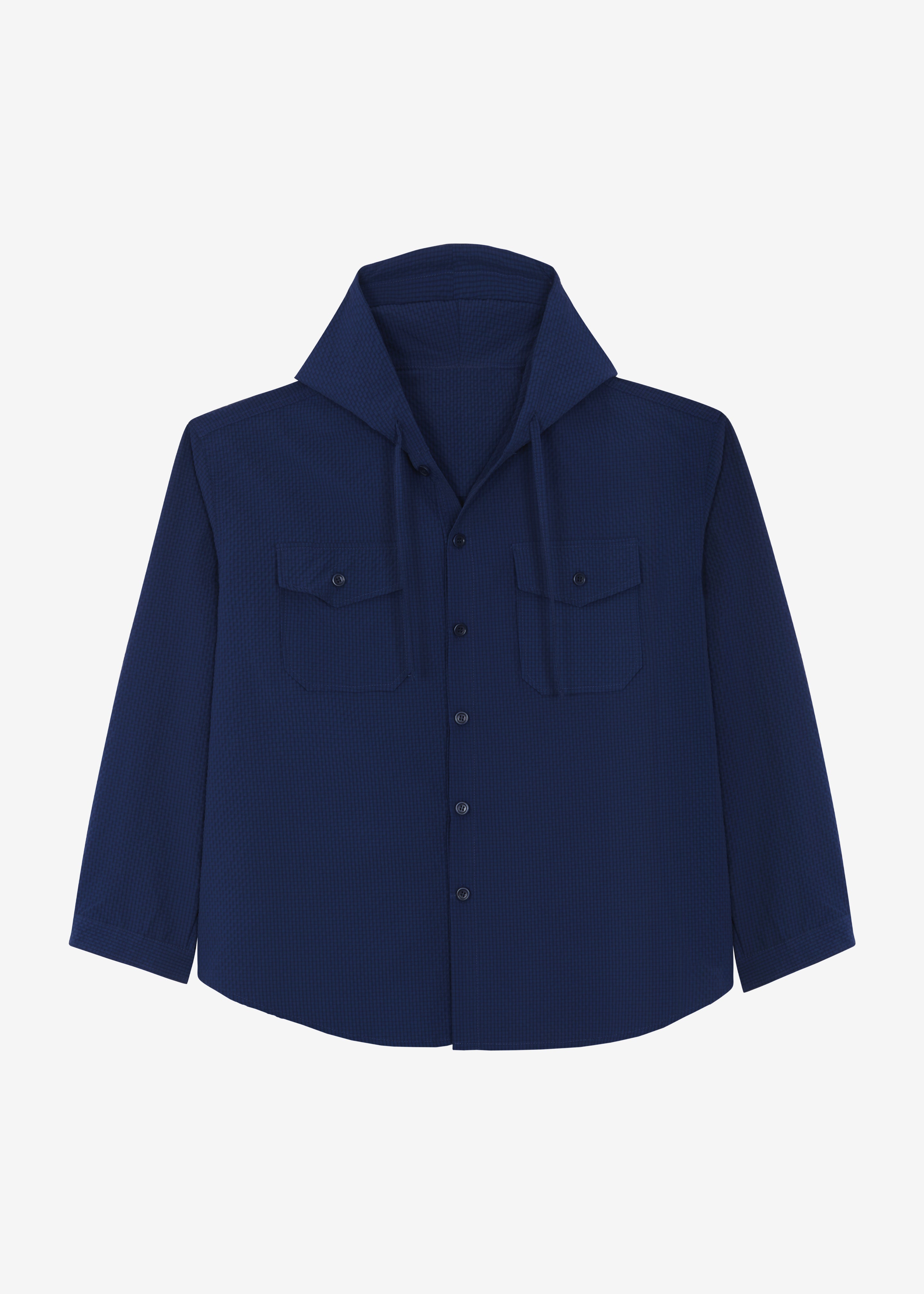 Lars Hooded Jacket - Navy - 9