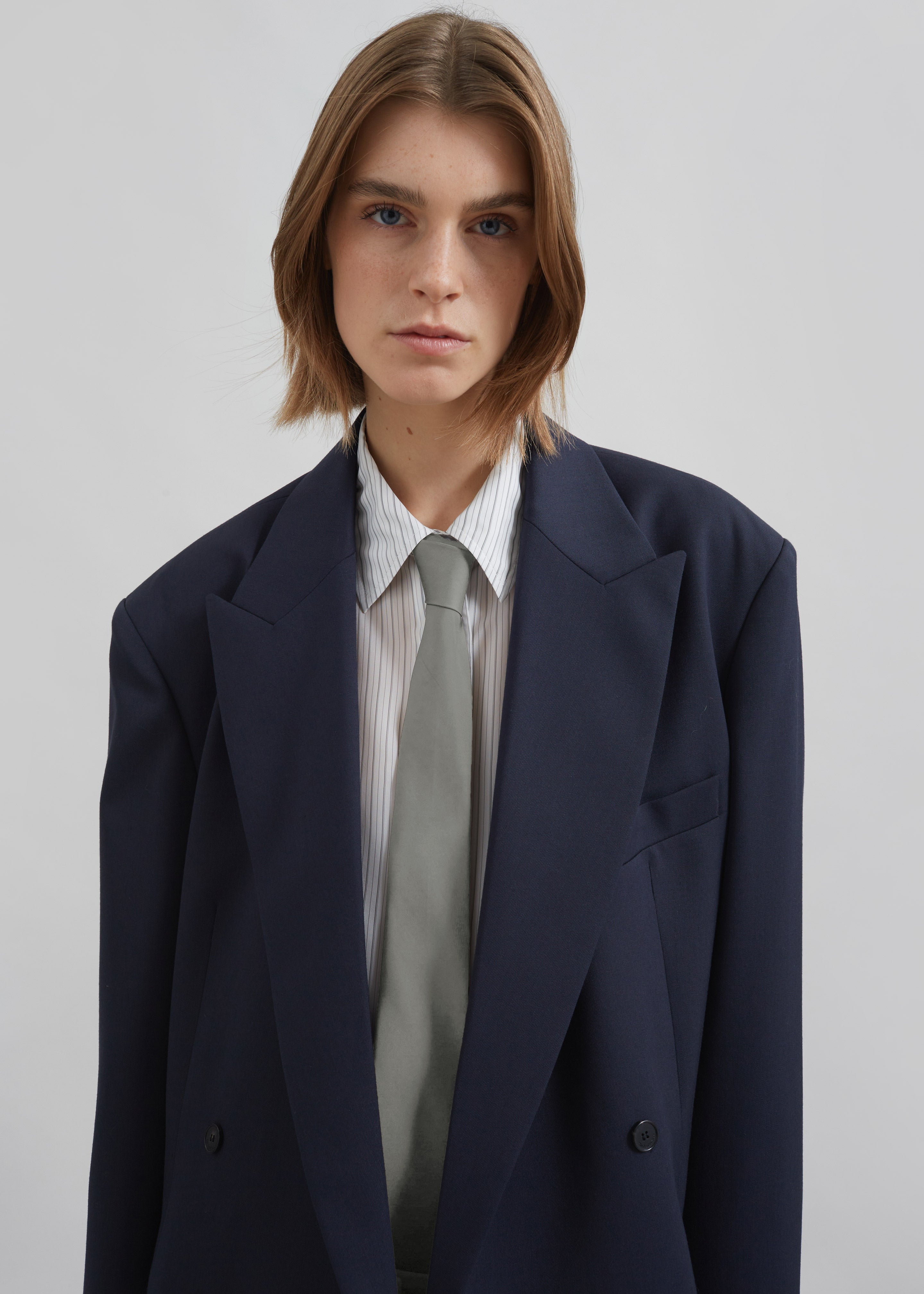 Lene Tie - Light Grey - 3