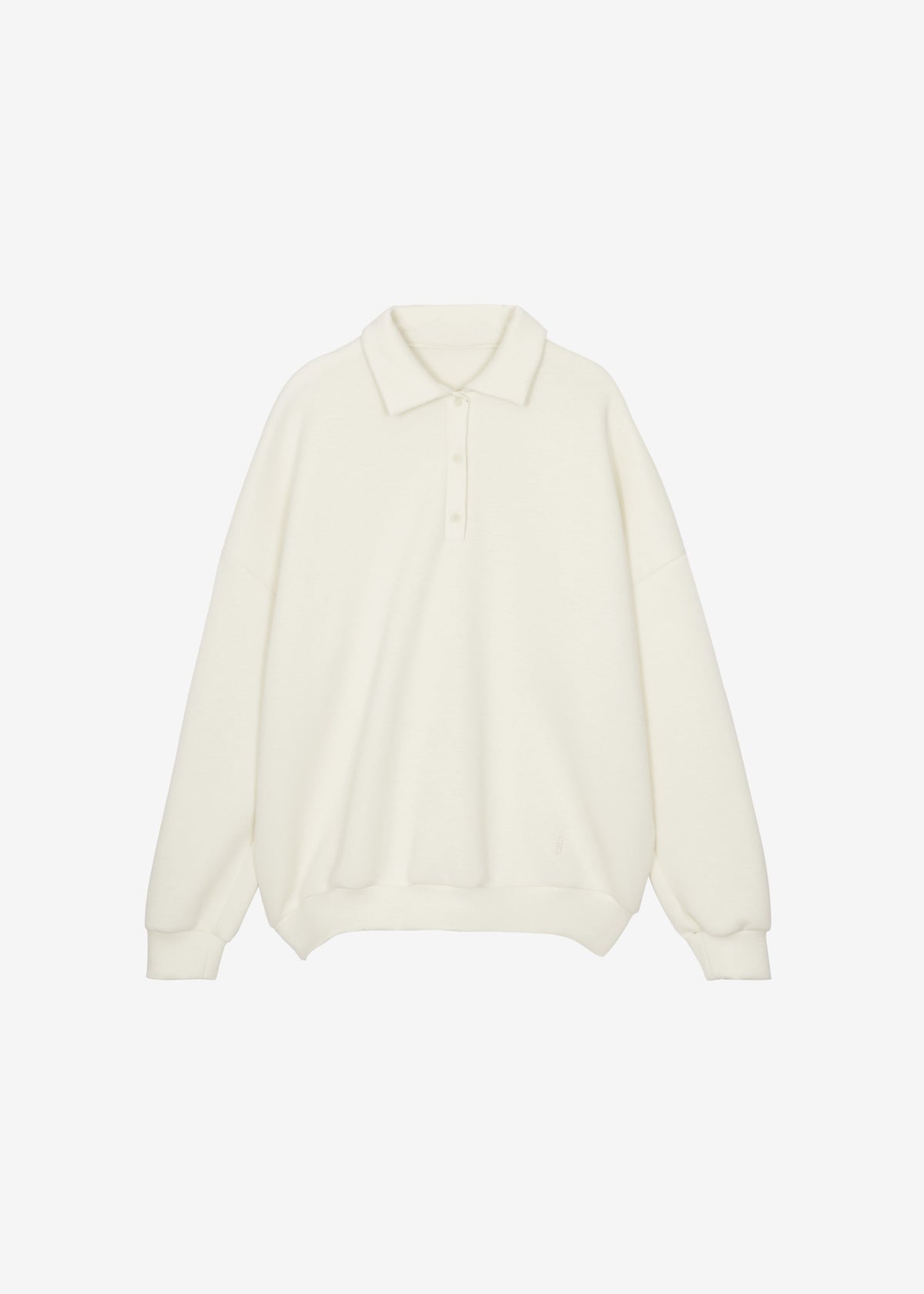 Lenham Polo Sweatshirt - Ivory - 7
