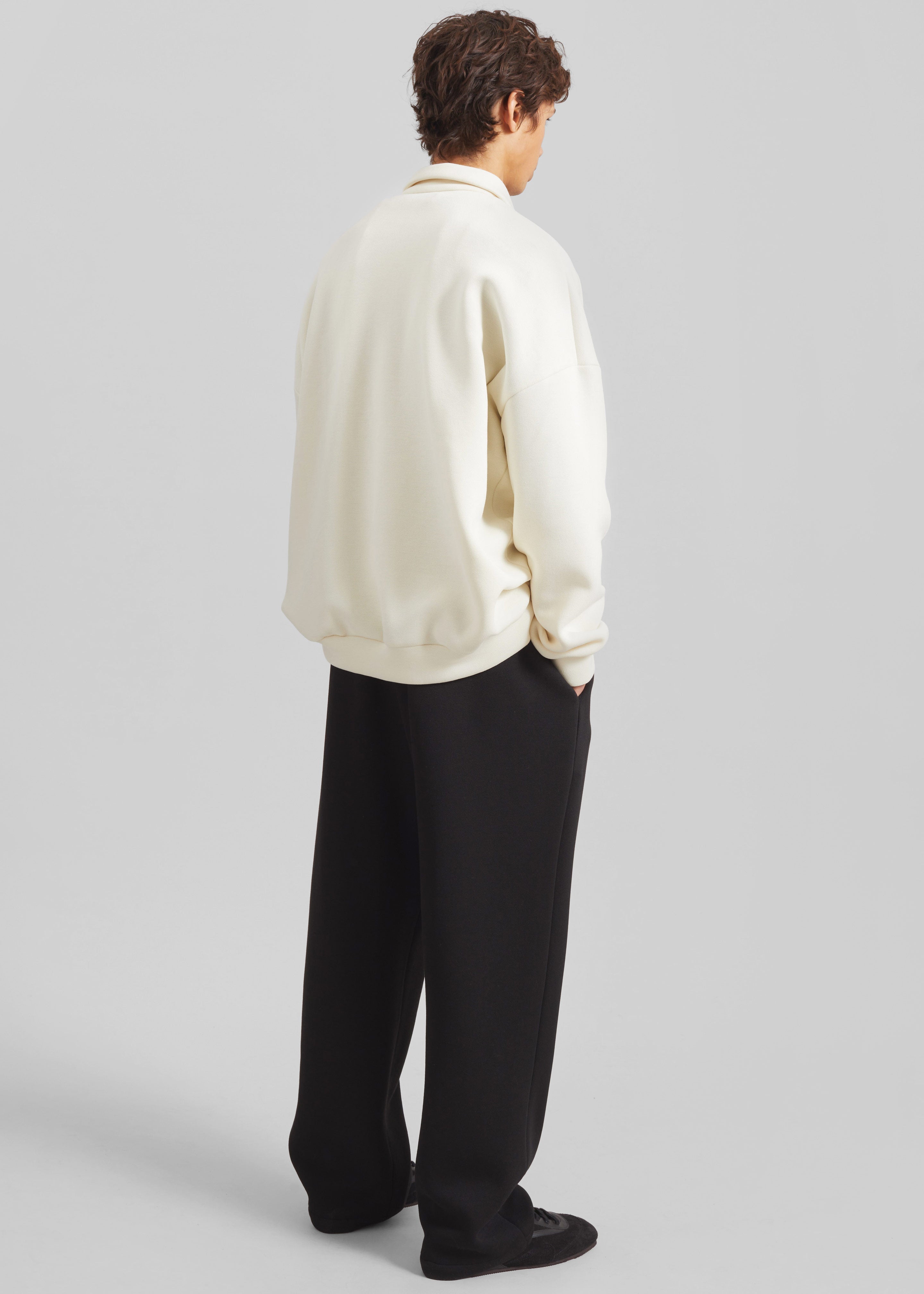 Lenham Polo Sweatshirt - Ivory - 5