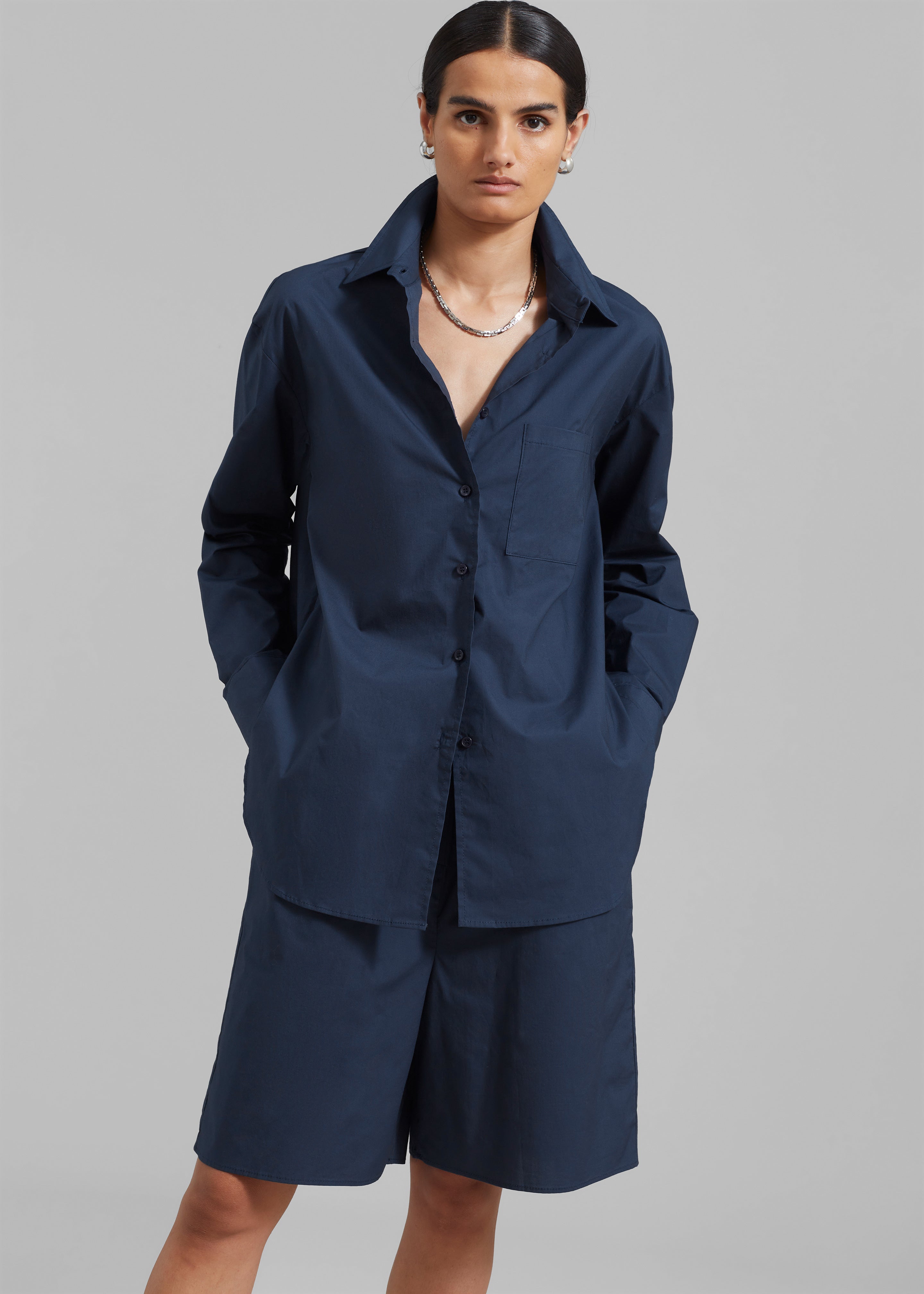 Levi Bermuda Shorts - Midnight Blue - 7