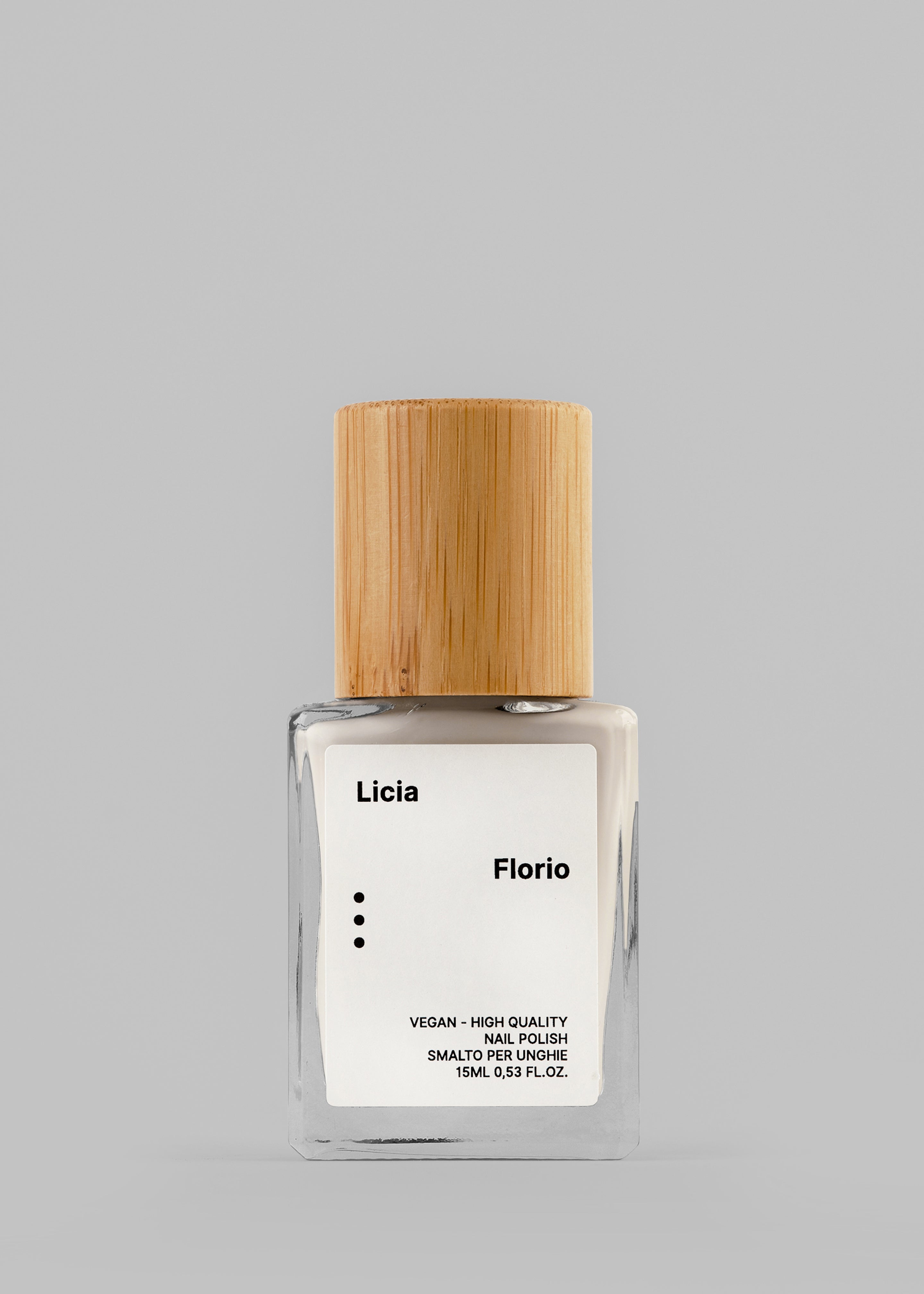 Licia Florio Nail Polish - Agar Agar - 1