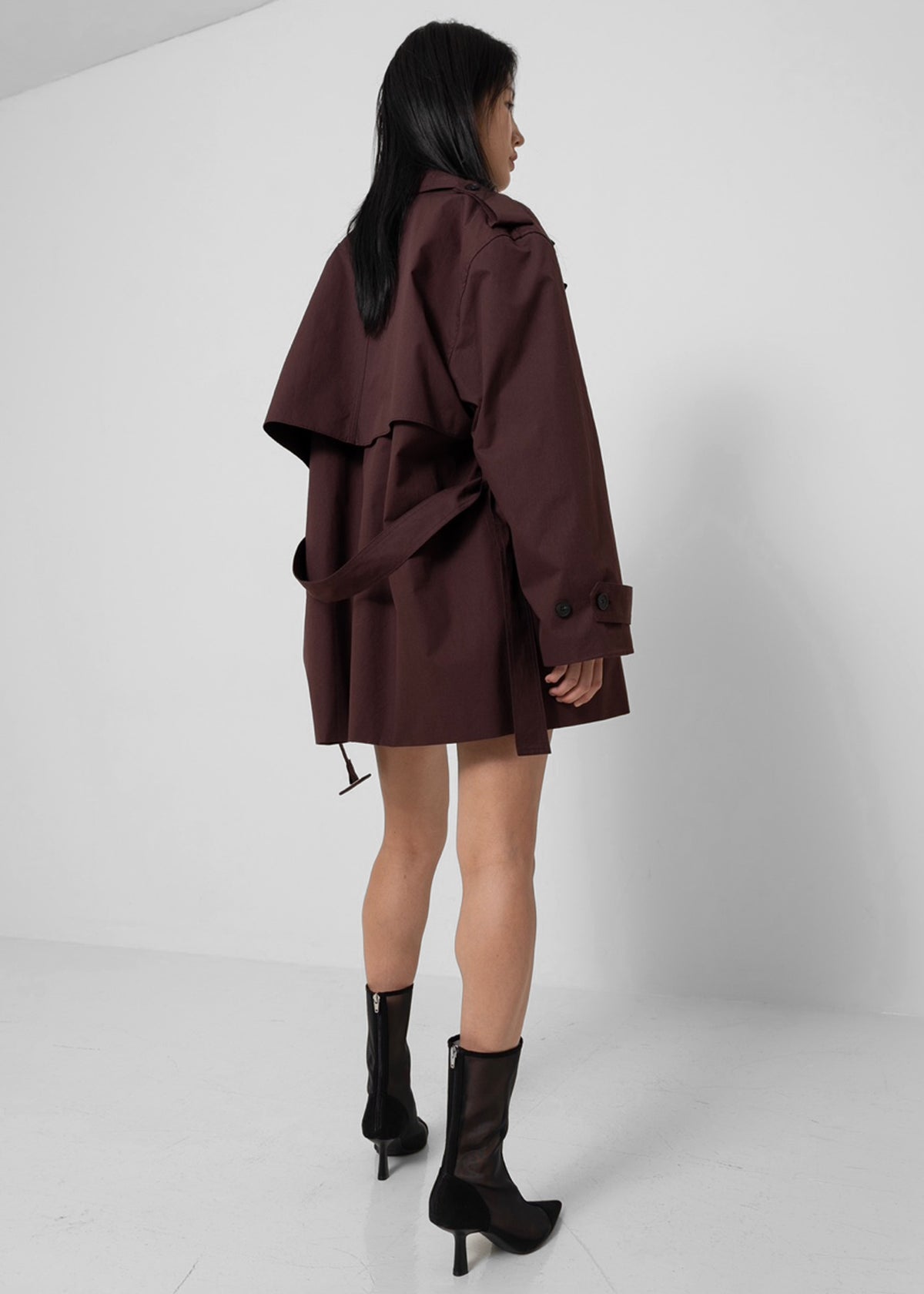 Lisburn Short Trench - Burgundy - 11