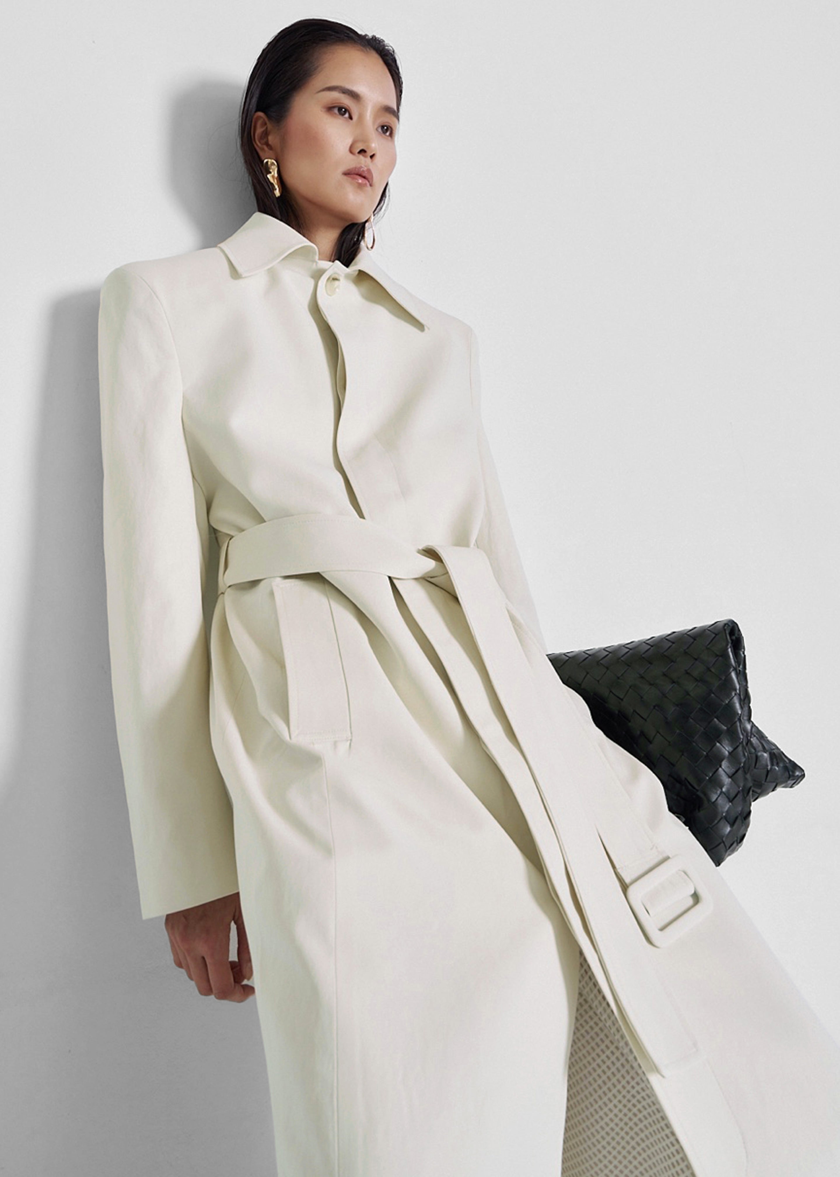 Lolland Long Coat - Ivory - 8