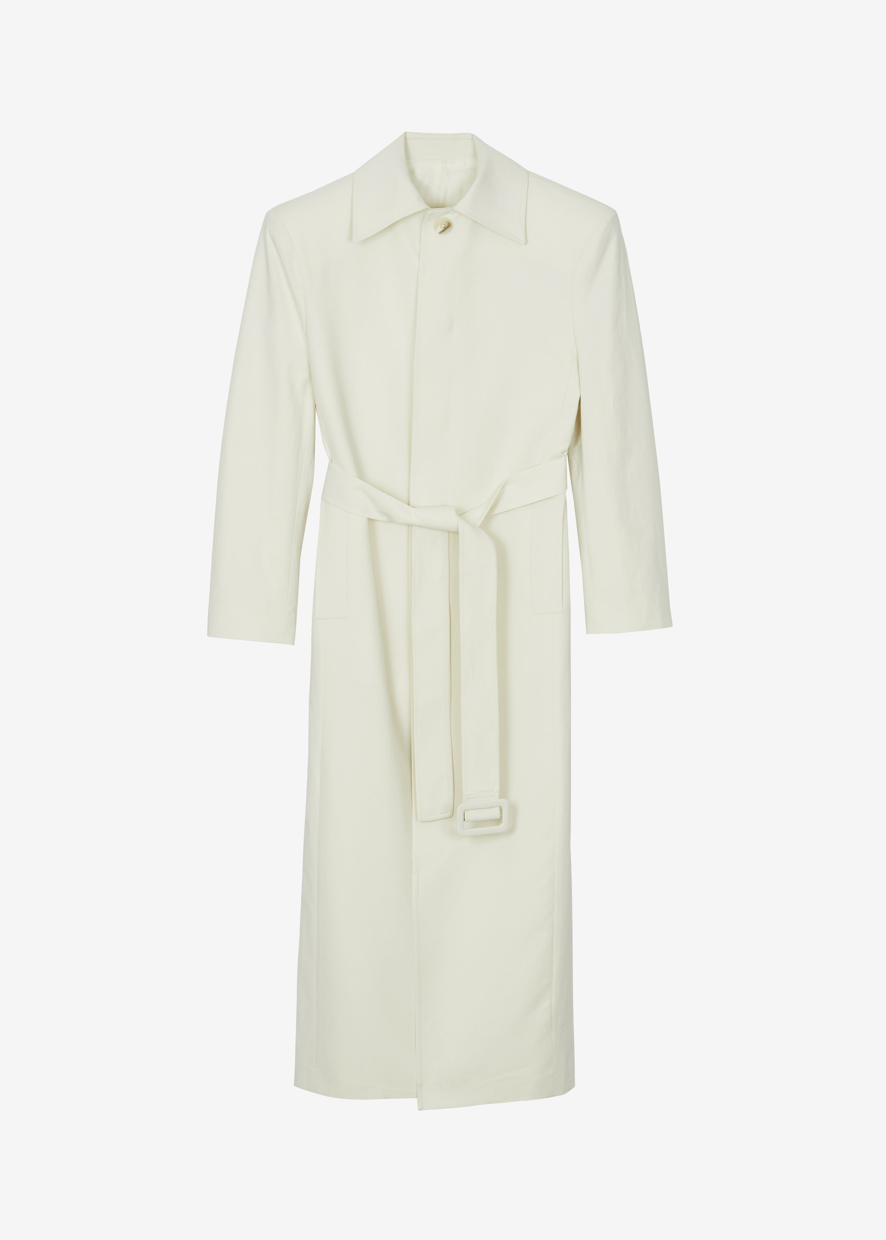 Lolland Long Coat - Ivory - 14