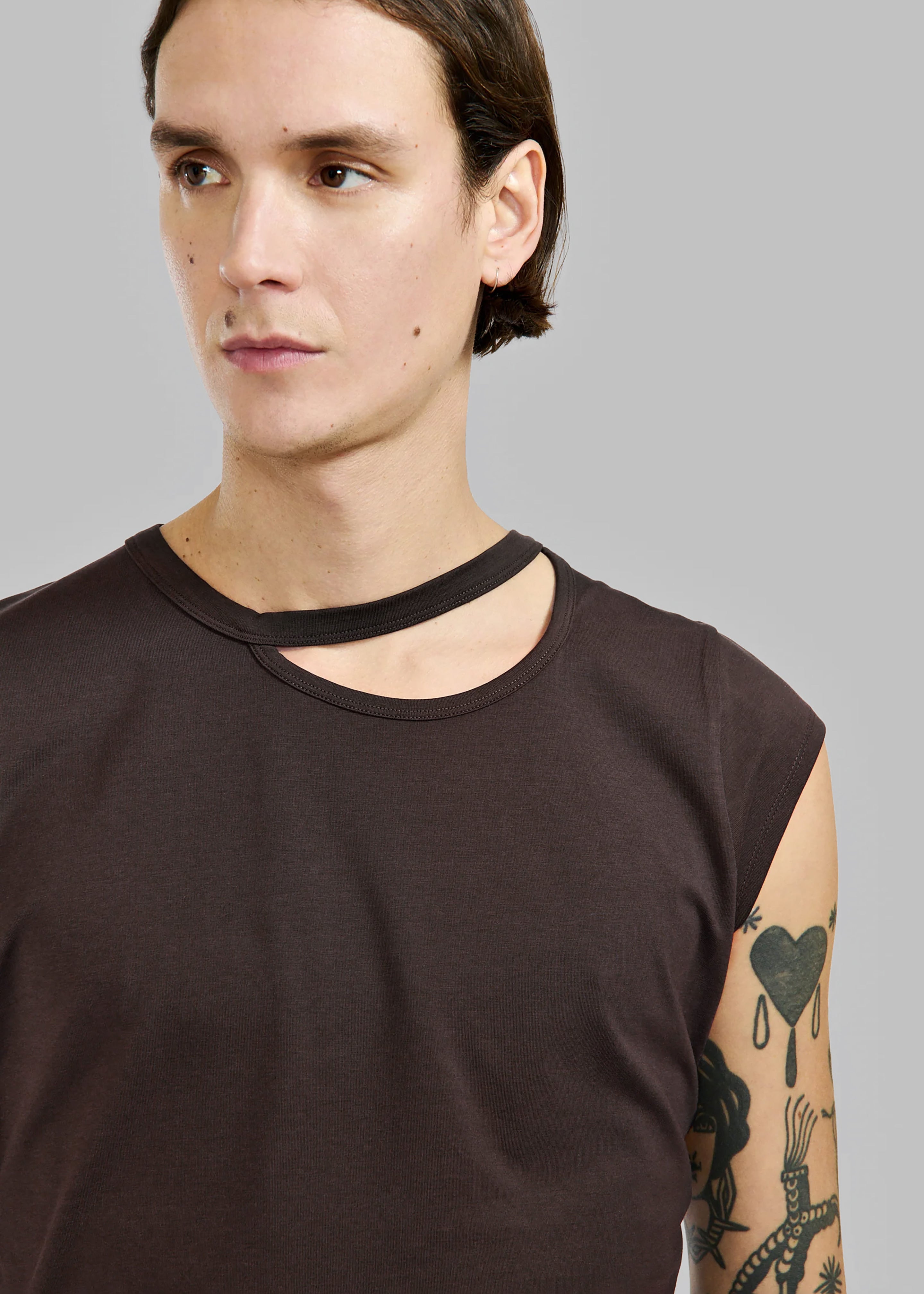 Louis Gabriel Nouchi Short Sleeves T-Shirt - Expresso - 8