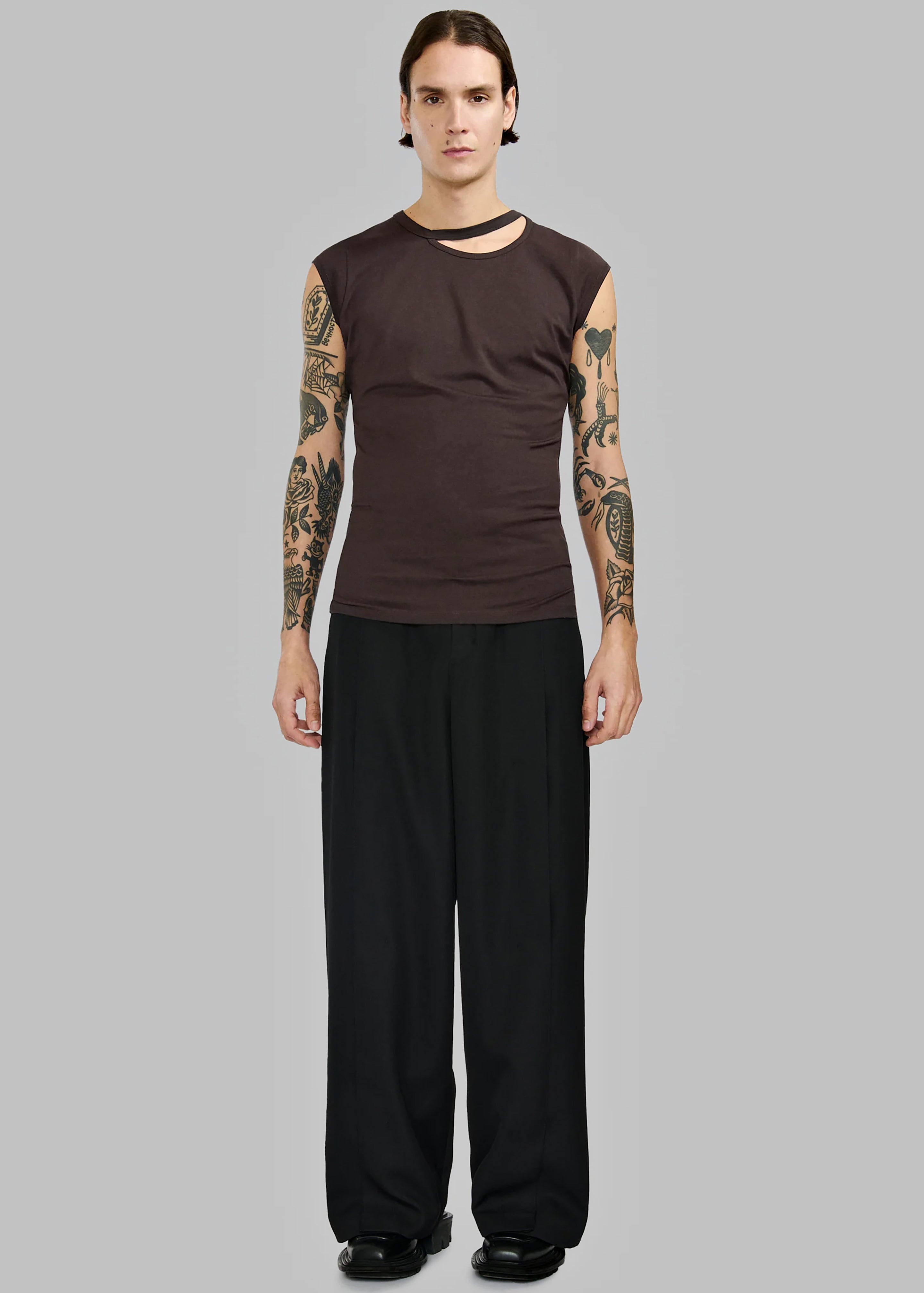 Louis Gabriel Nouchi Short Sleeves T-Shirt - Expresso - 10
