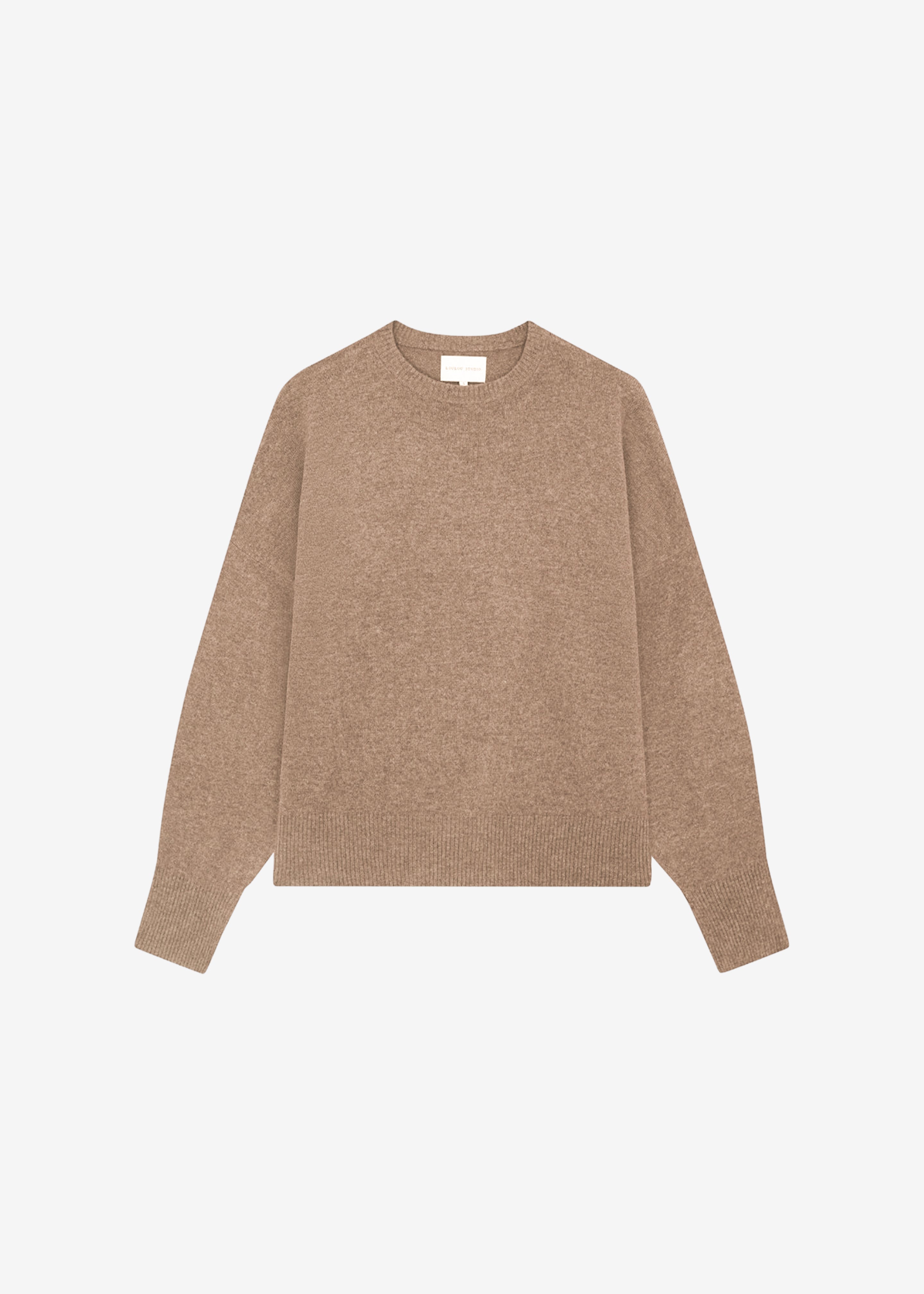 Loulou De Saison Anaa Cashmere Sweater - Beige Melange - 6