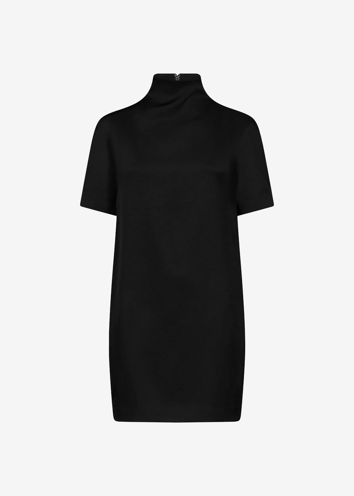 Loulou de Saison Elton Short Sleeve Mini Dress – Black - 6