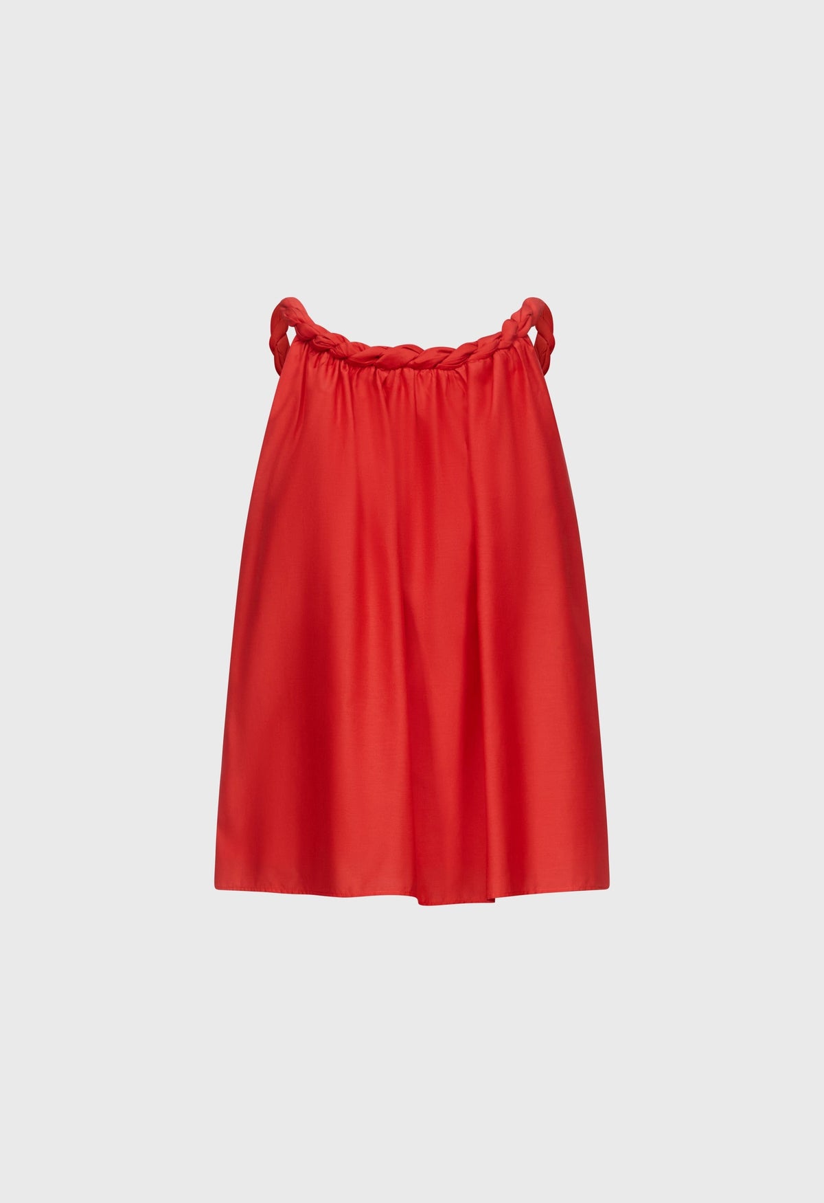 Loulou de Saison Garino Gathered Top - Red - 5
