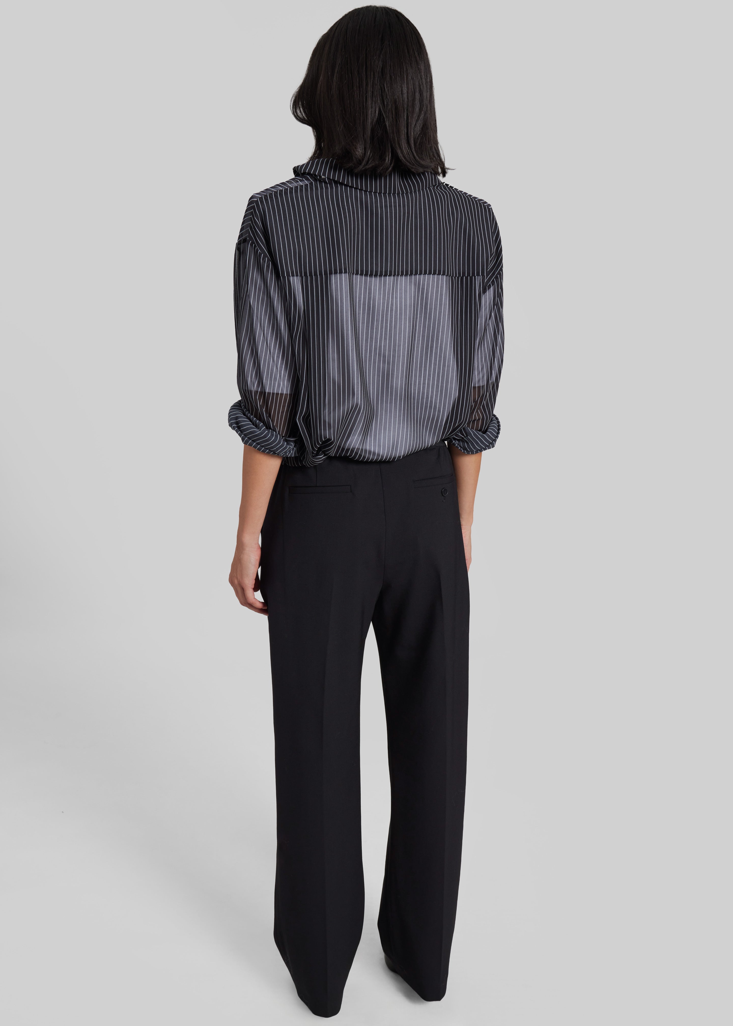 Loulou de Saison Niro Elastic Waistband Pants - Black - 6