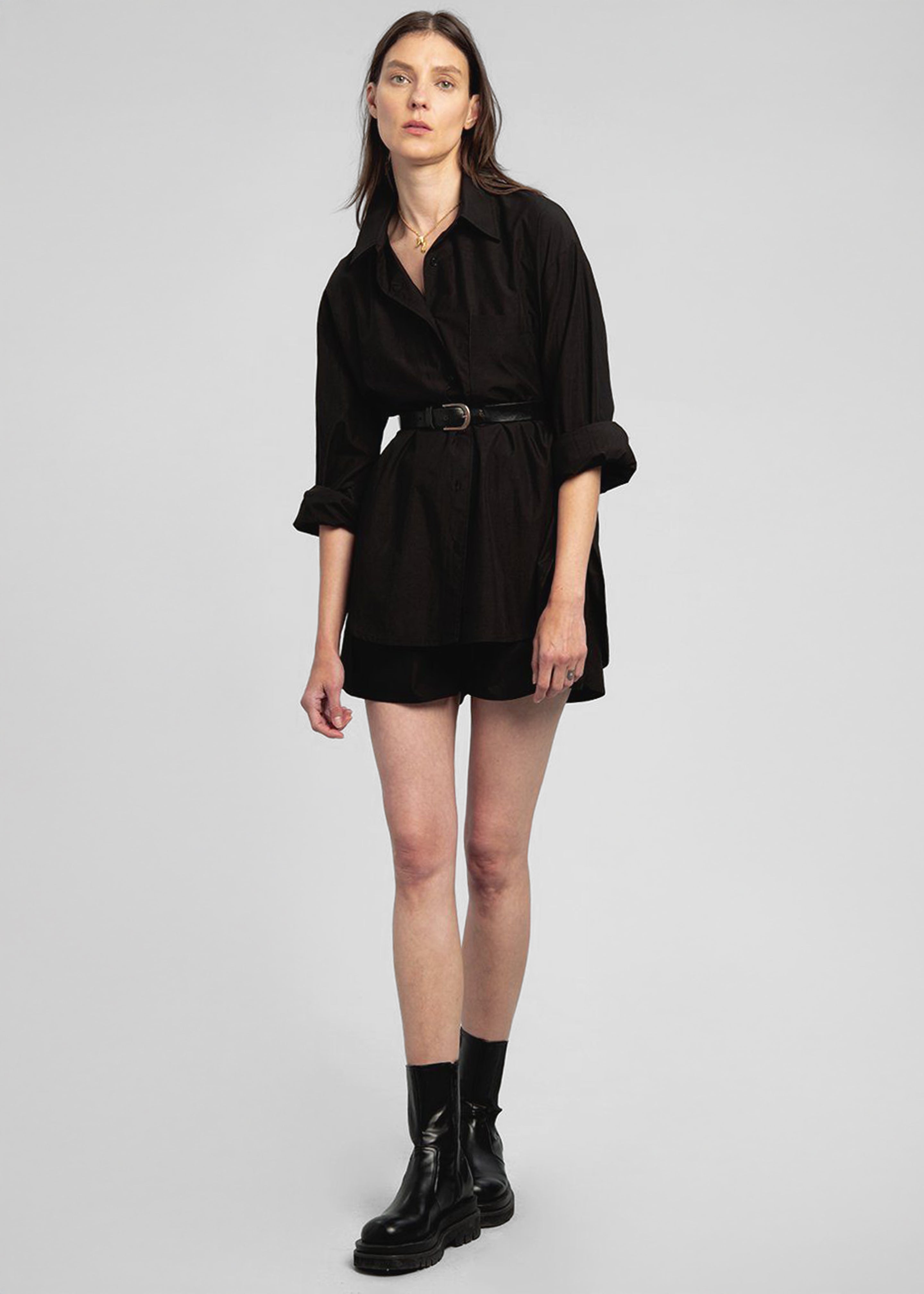 Lui Organic Cotton Boxer Short - Black - 4