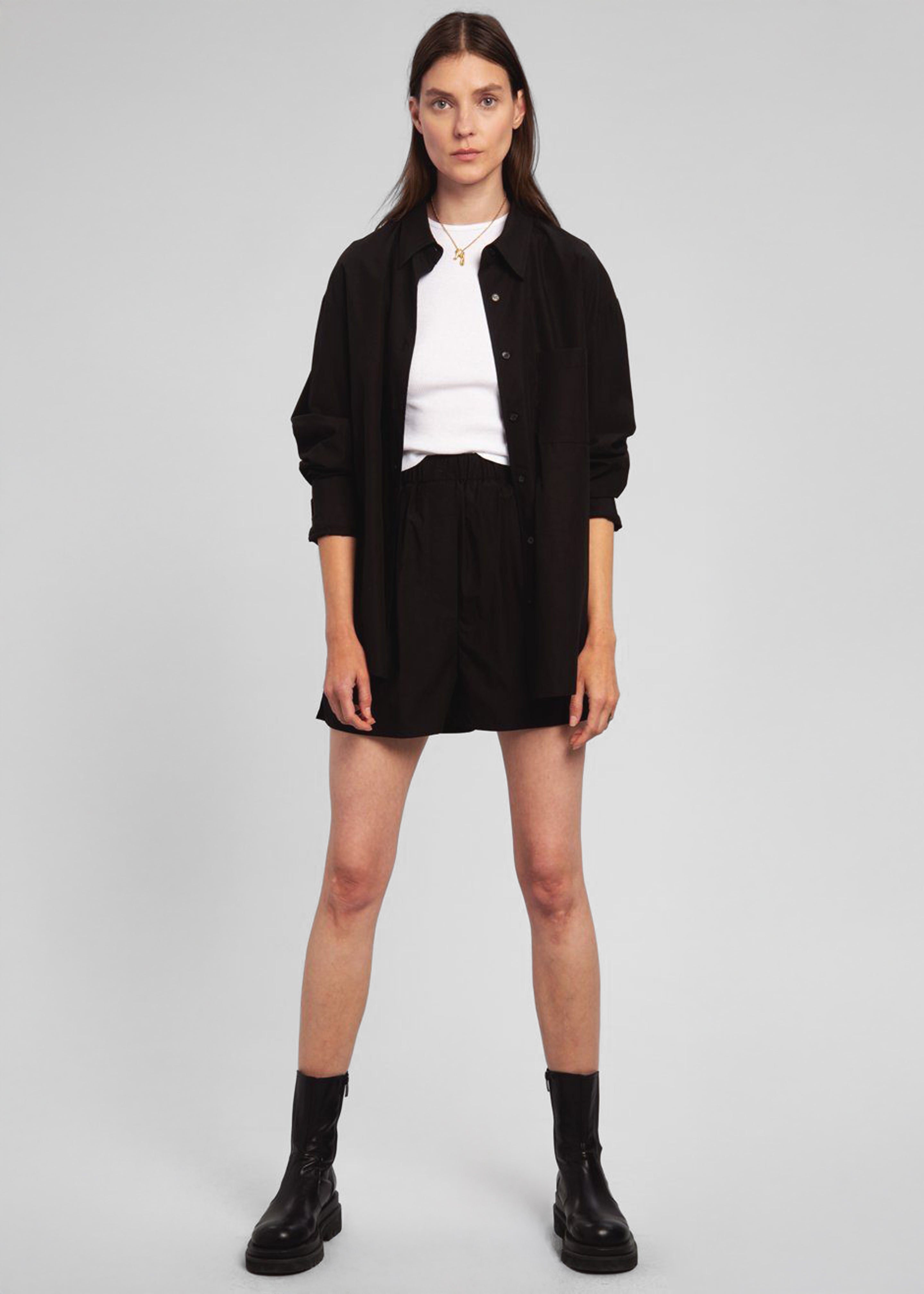Lui Organic Cotton Boxer Short - Black - 8