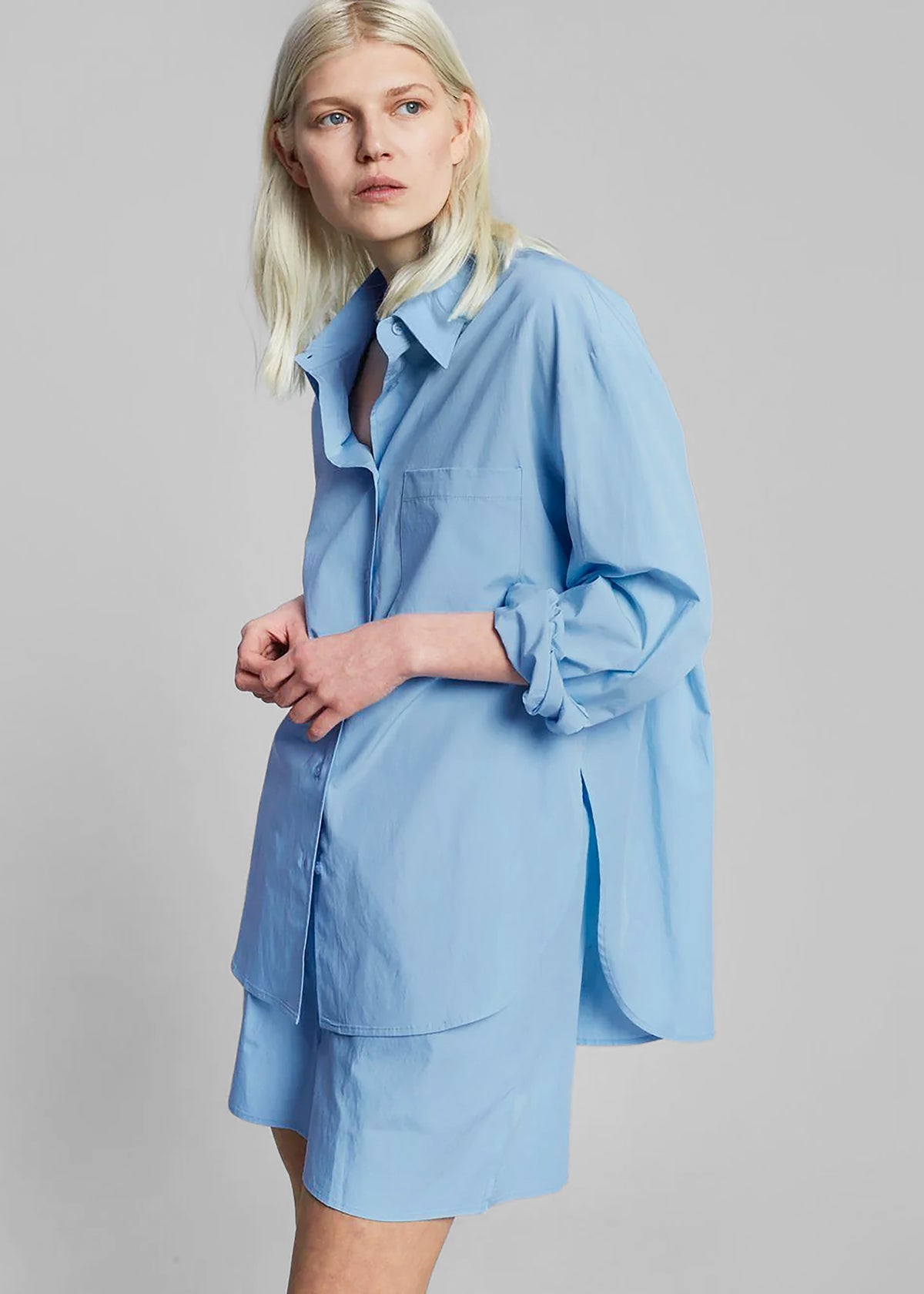 Lui Organic Cotton Shirt - Blue - 6