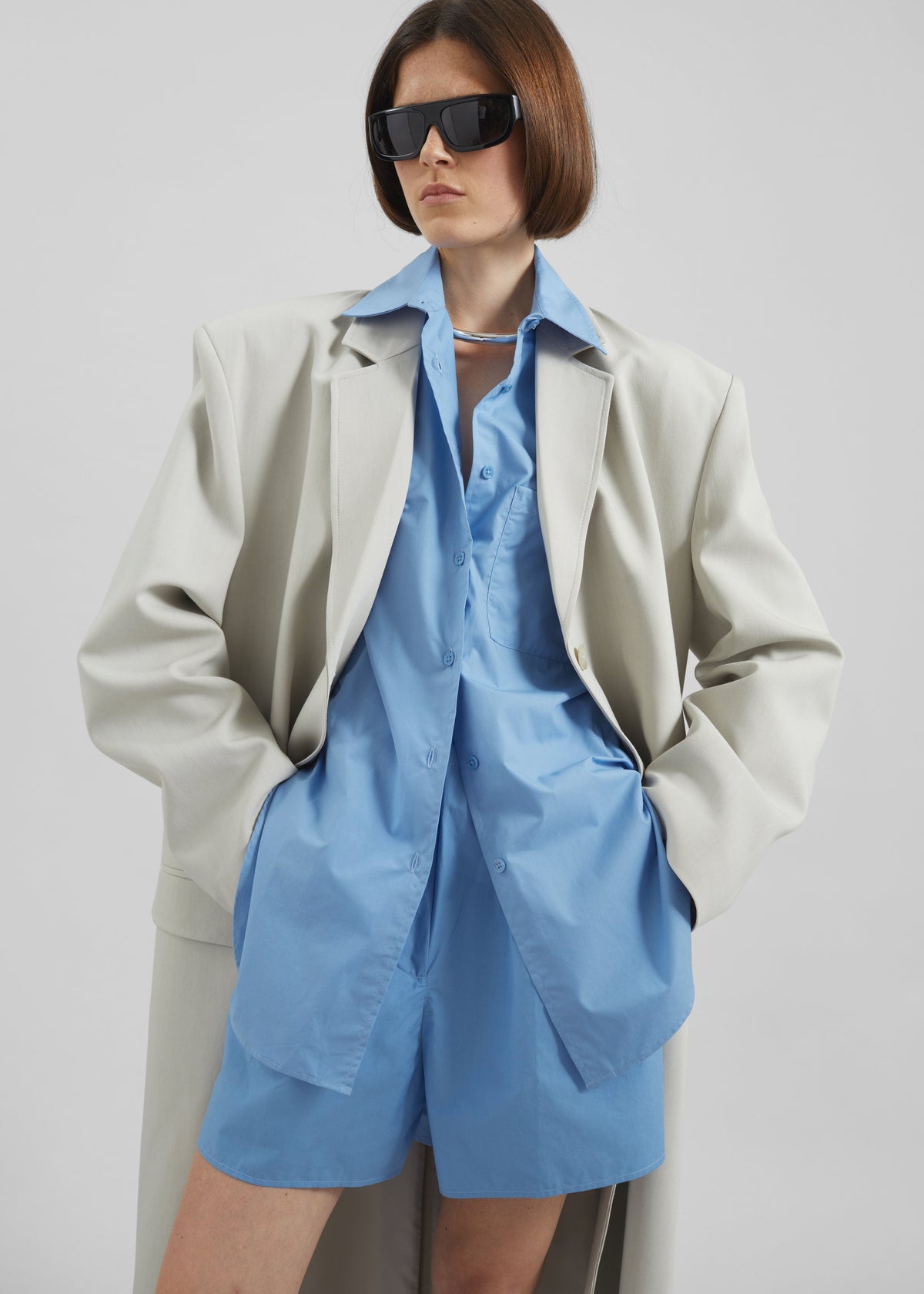 Lui Organic Cotton Shirt - Blue - 10