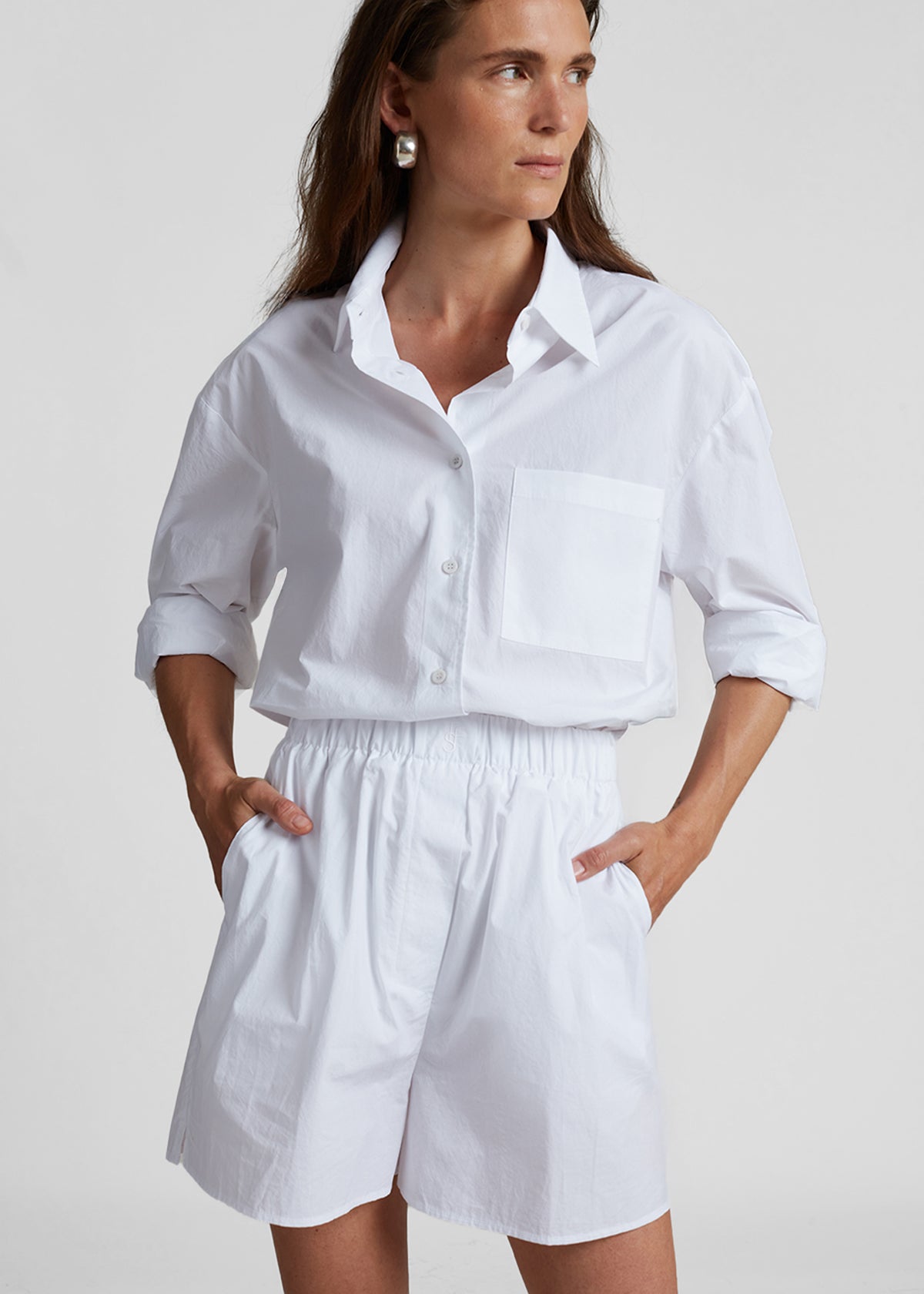 Lui Organic Cotton Boxer Short - White - 1