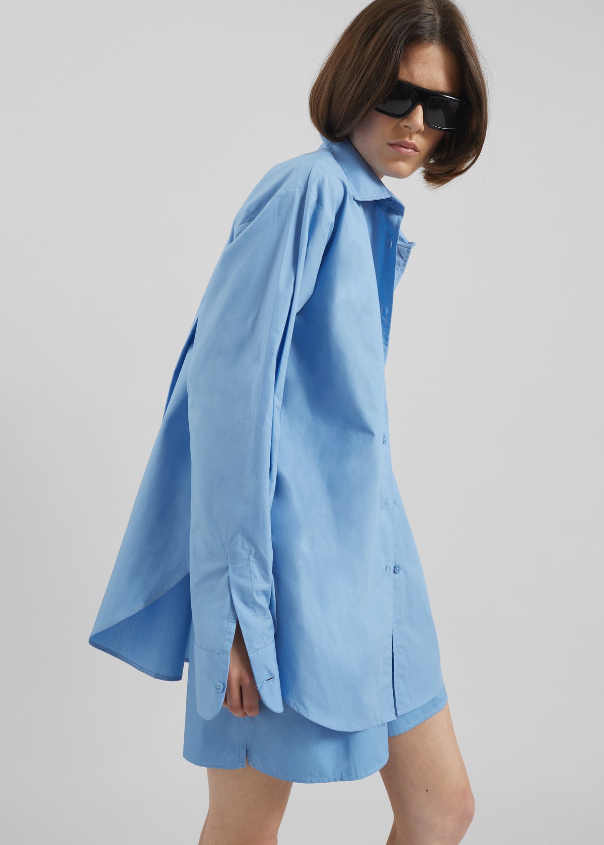 Lui Organic Cotton Shirt - Blue - 3