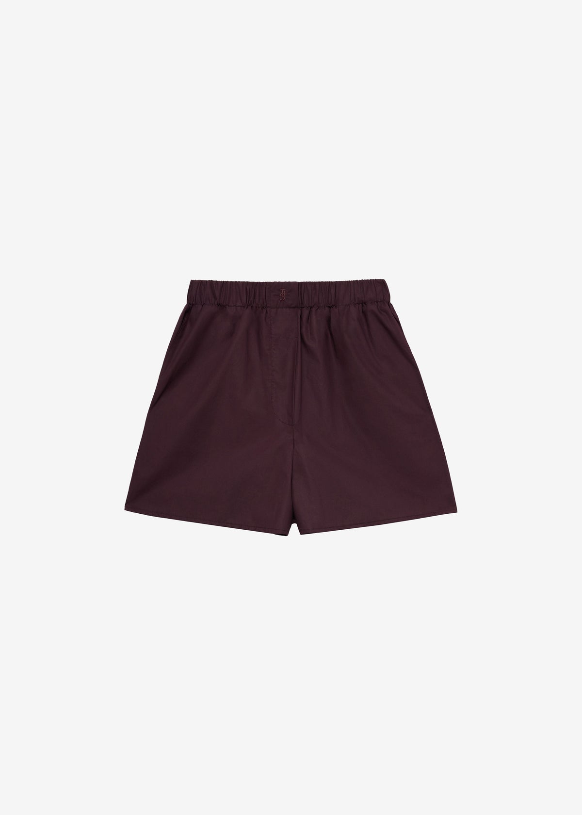 Lui Organic Cotton Boxer Shorts - Dark Plum - 9