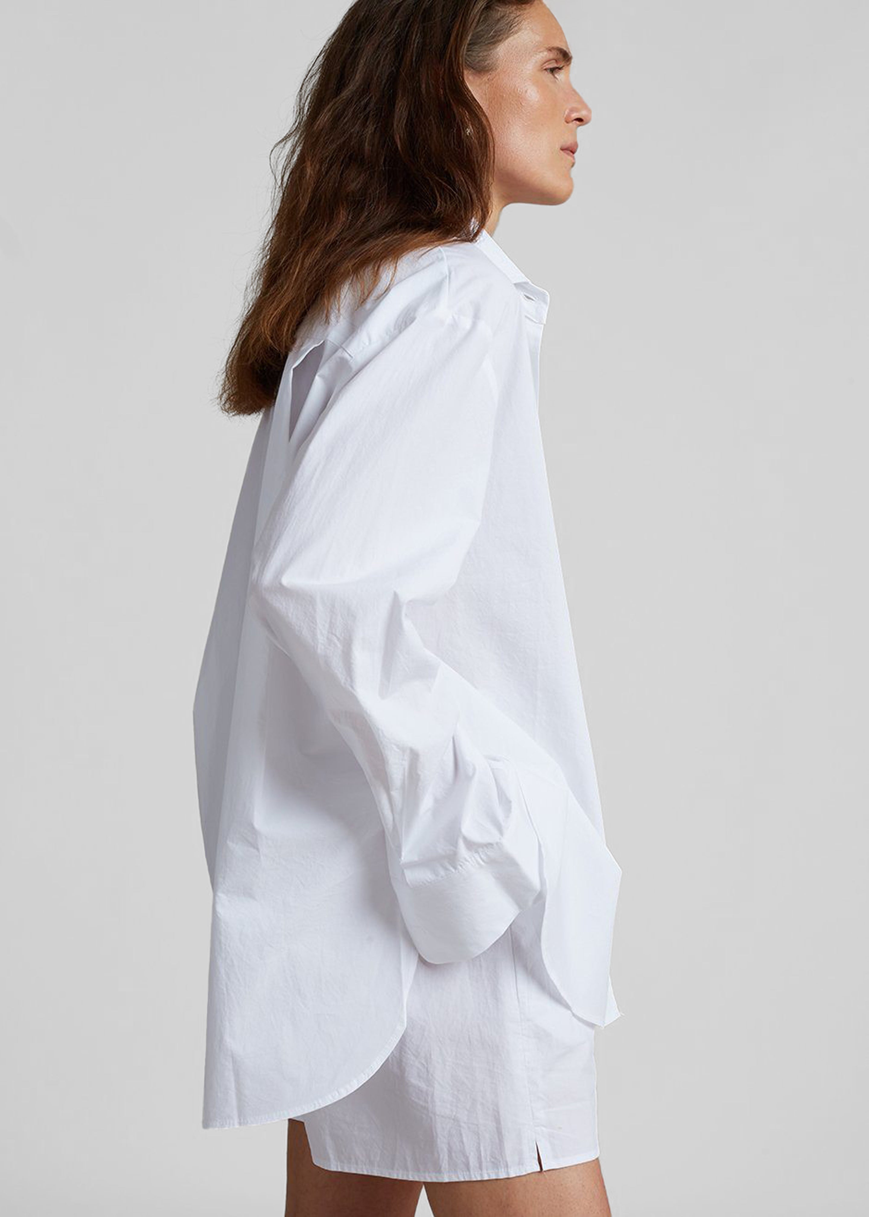 Lui Organic Cotton Shirt - White - 10