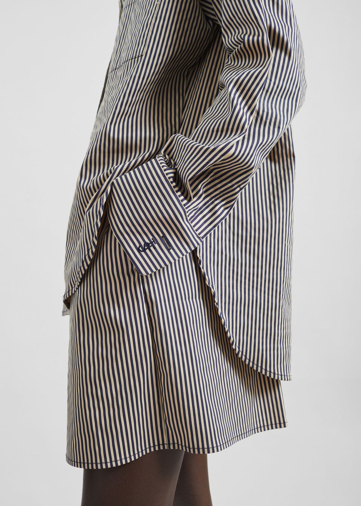 Lui Boxer Shorts - Beige/Navy Stripe - 4