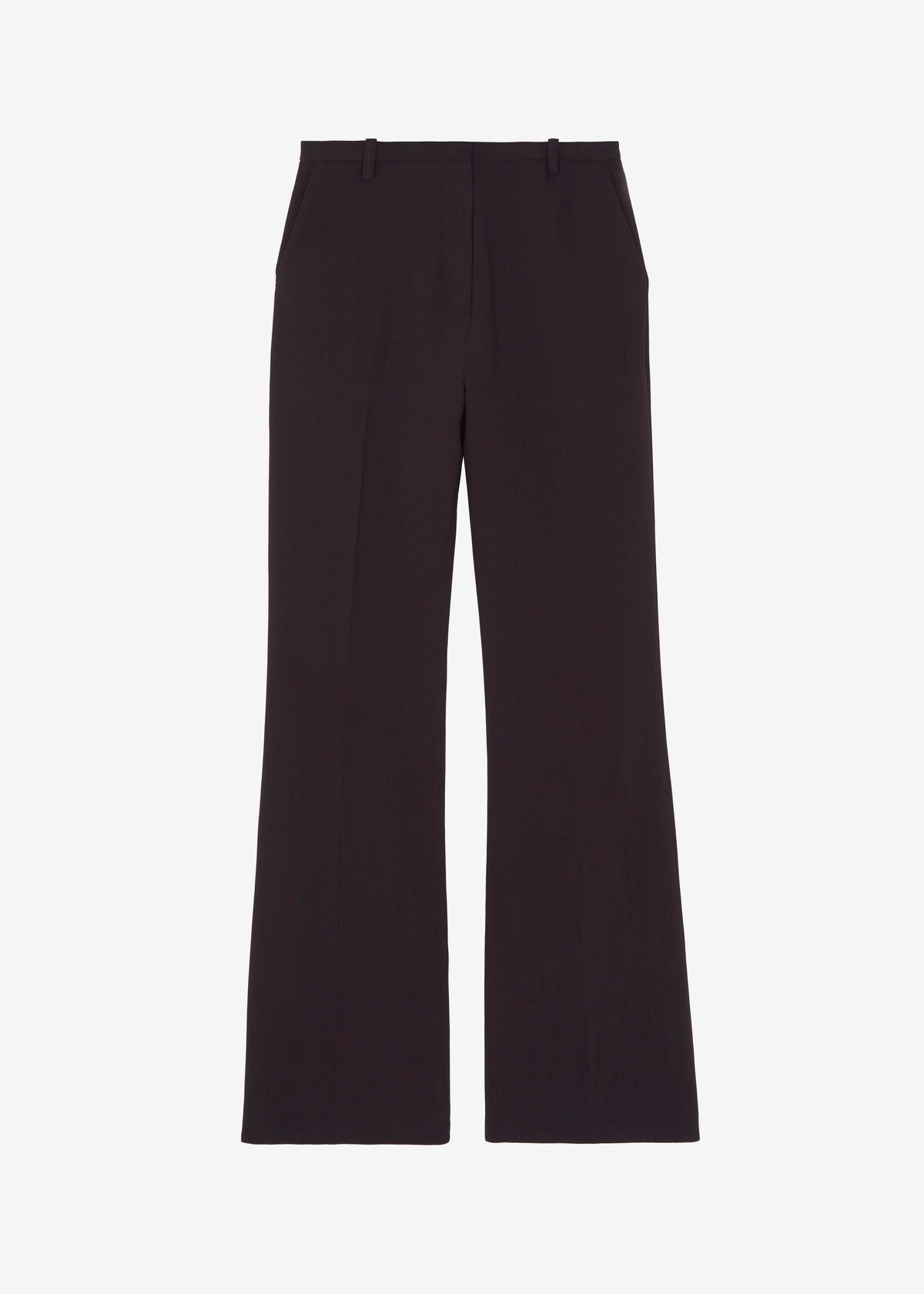 Lyra Flared Pants - Dark Plum - 12